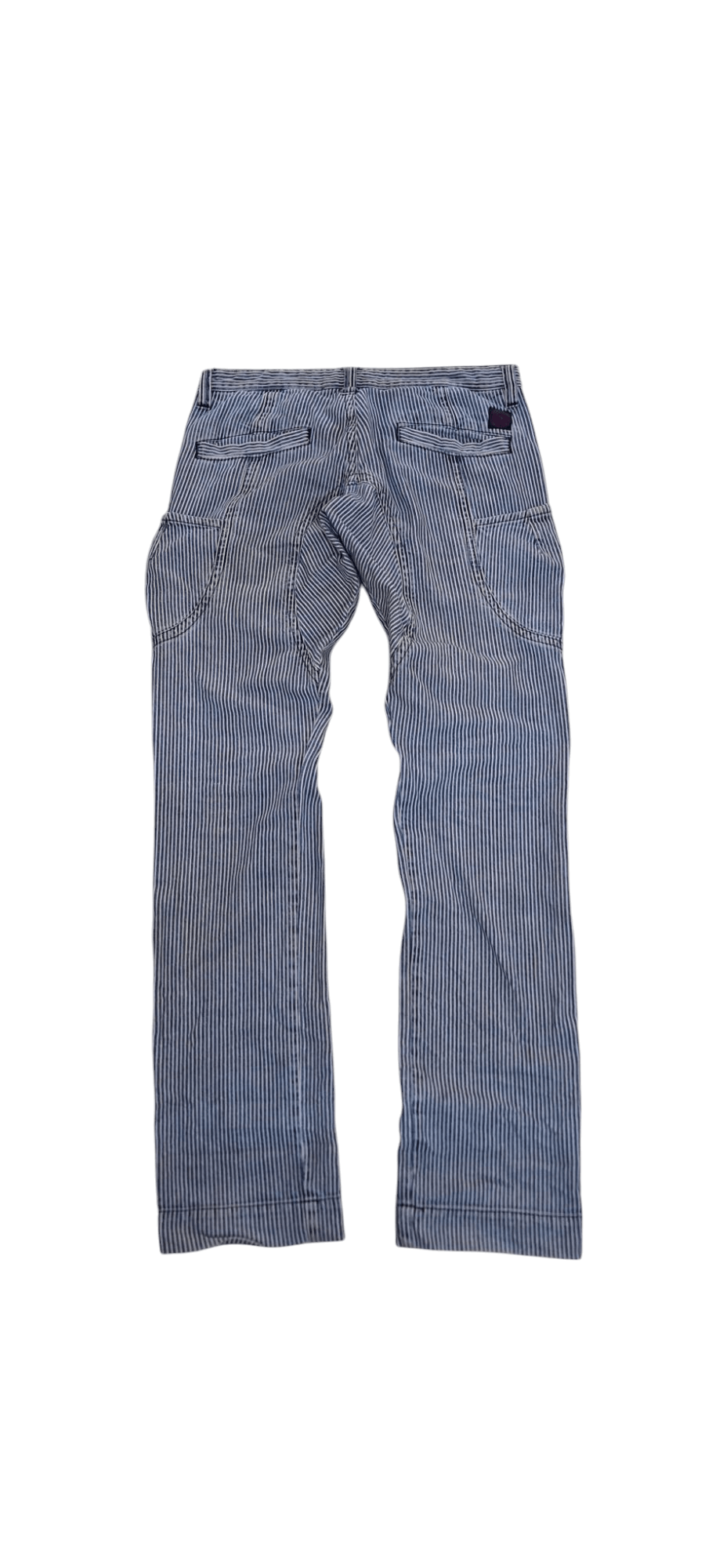 5351 POUR LES HOMMES × If Six Was Nine × Japanese Brand 291295 Homme Hickory Stripe 6 Pocket Trousers Pants Size US 32 / EU 48 - 8 Thumbnail