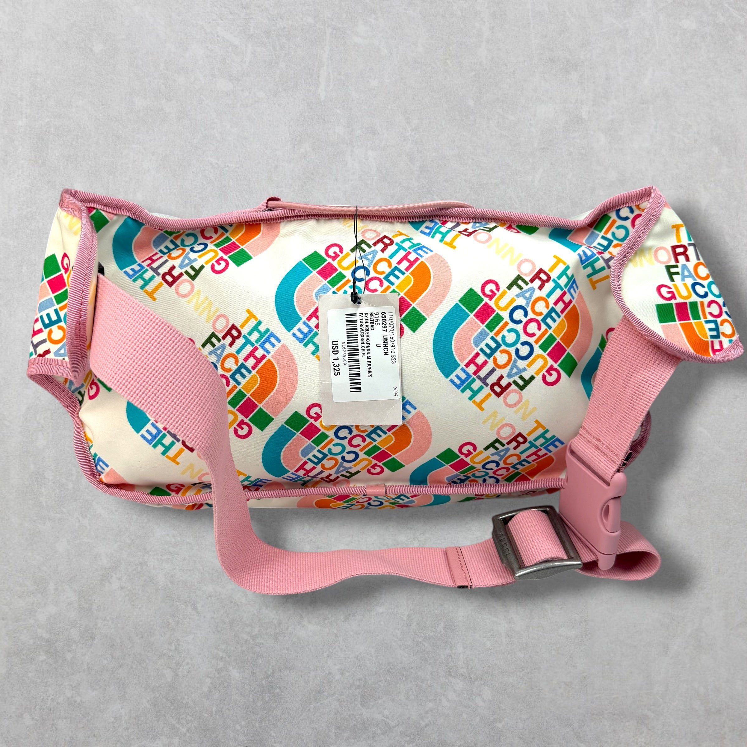 Gucci Gucci x TNF Ivory Belt Bag L Size ONE SIZE - 6 Thumbnail
