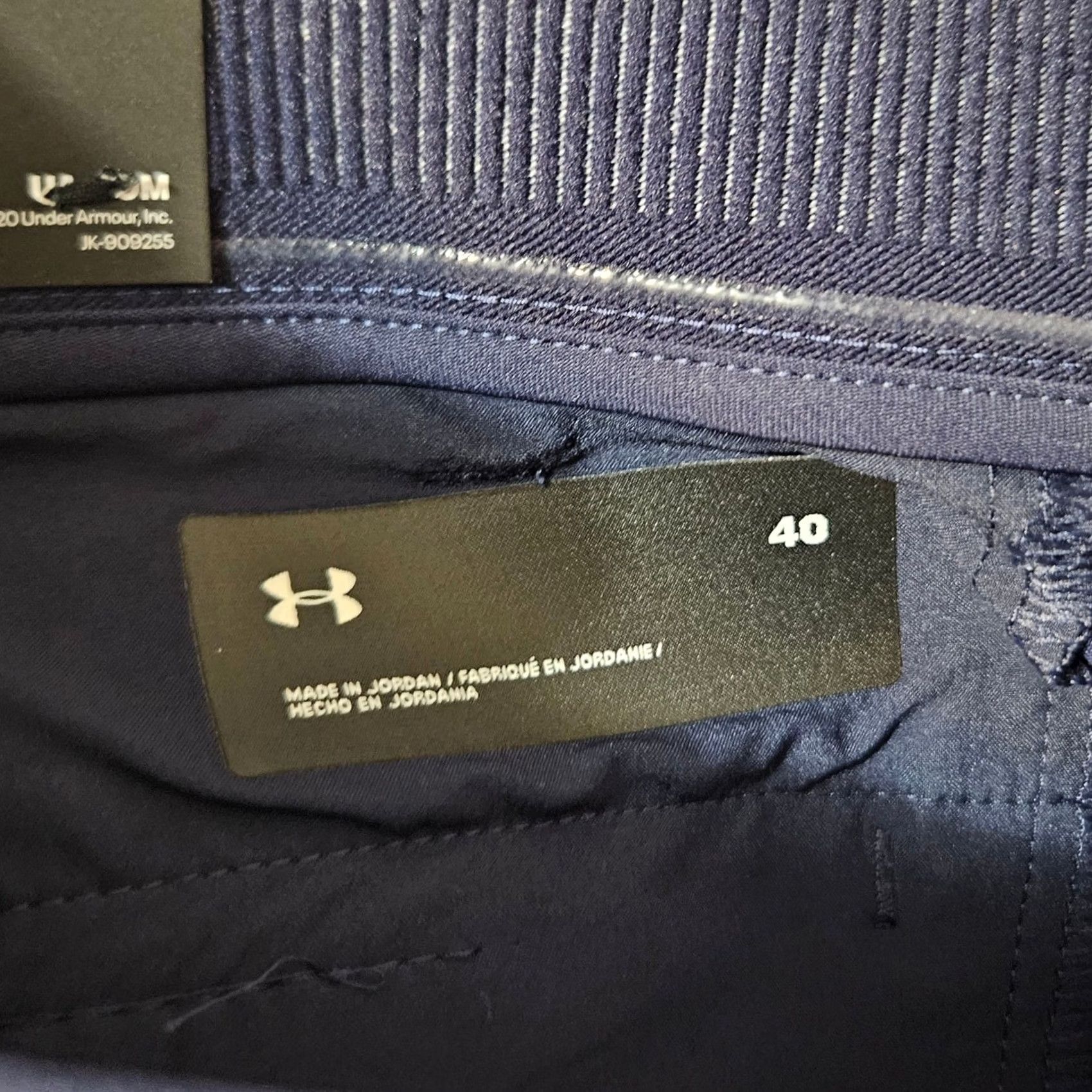 Under Armour Under Armour Mens Shorts Size 40 Blue 8" ISO-Chill Golf Chino Size US 40 / EU 56 - 3 Thumbnail