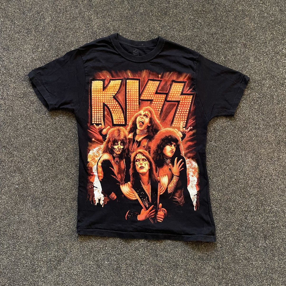 Vintage Vintage 00s KISS Band Tee Graphic Horror Punk Streetwear S Size US S / EU 44-46 / 1 - 1 Thumbnail