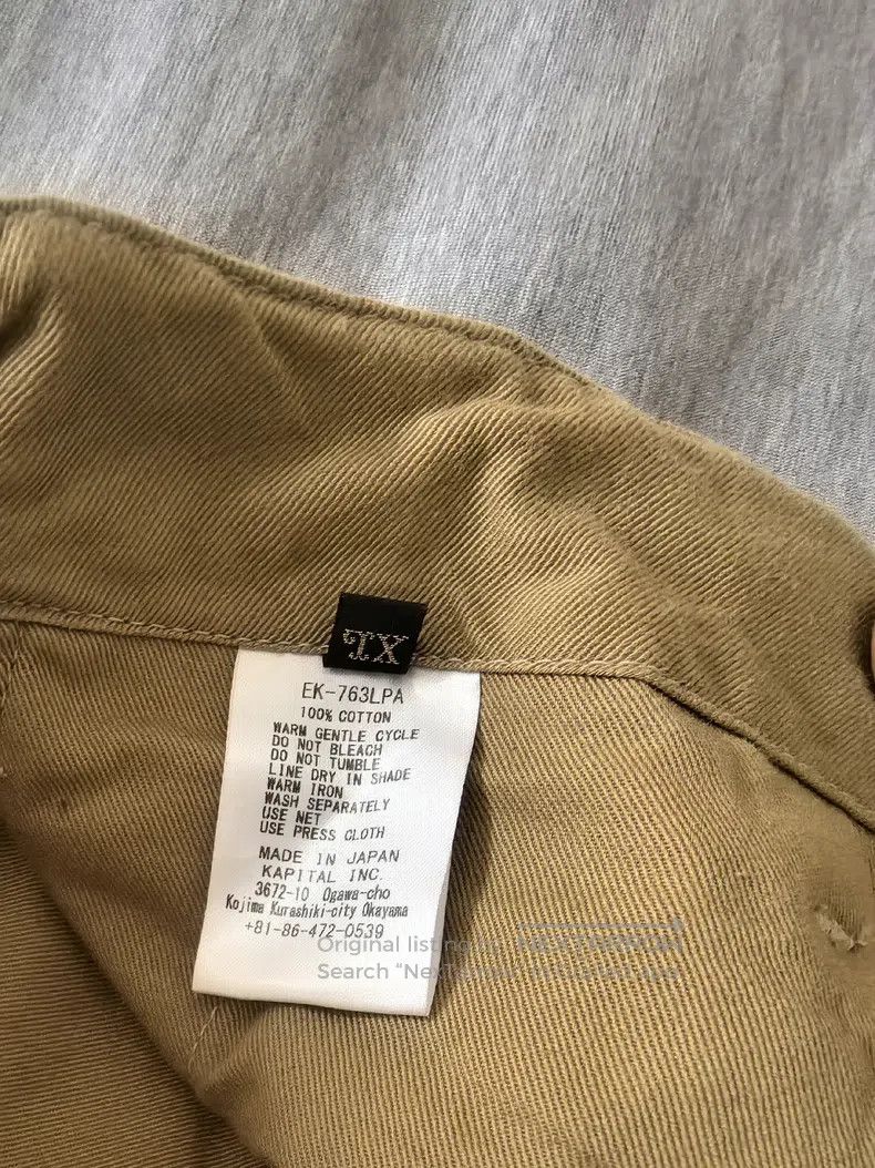 Kapital Kapital Size XL Beige fashion pants Size US 42 / EU 58 - 4 Thumbnail