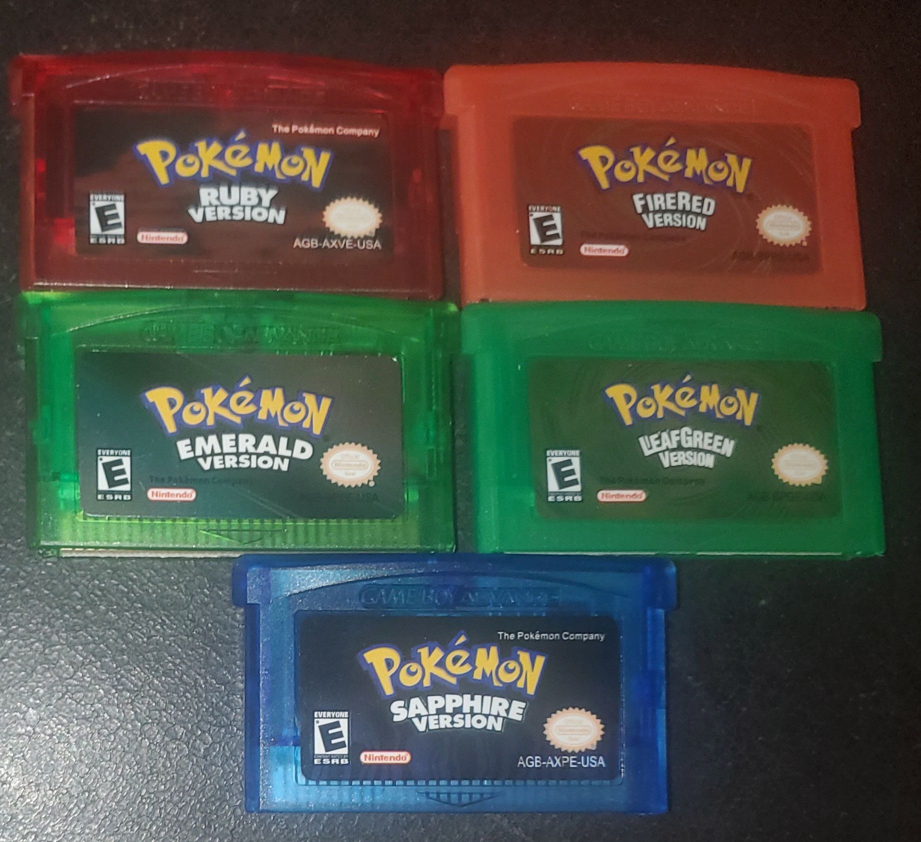 Nintendo Pokemon Emerald FireRed Sapphire GBA Video Game Cartridge Size ONE SIZE - 1 Thumbnail