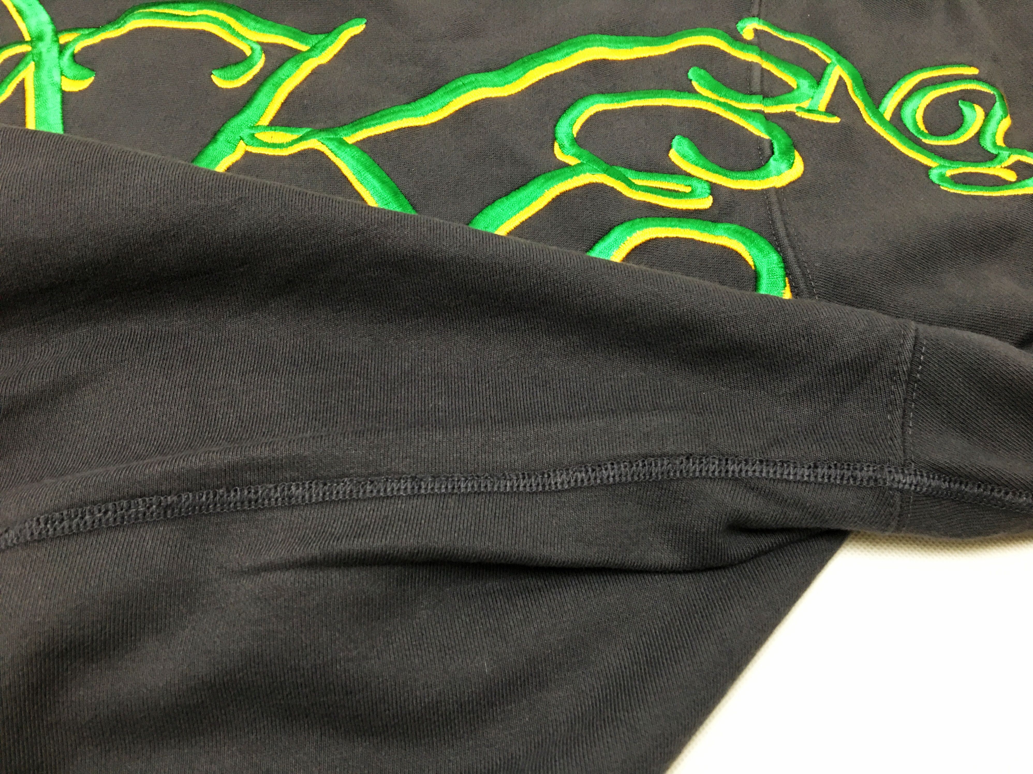 Awake NY Awake NY Script Oversized Embroidered Hoodie Charcoal Large Size US L / EU 52-54 / 3 - 8 Thumbnail