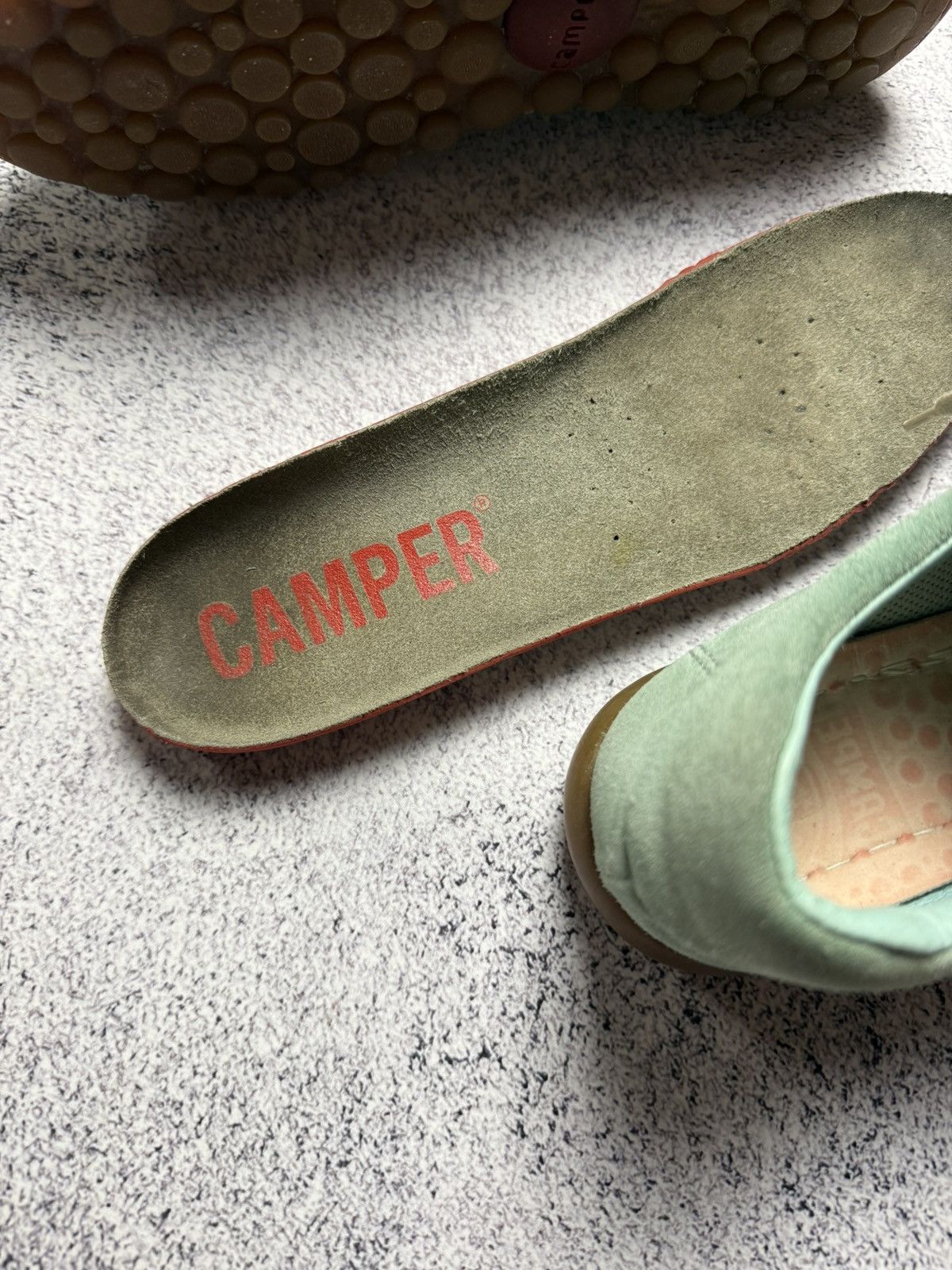 Camper Vintage Camper Shoes Suede Avant Garde Sneakers Grunge Y2k Size US 8 / EU 41 - 17 Thumbnail