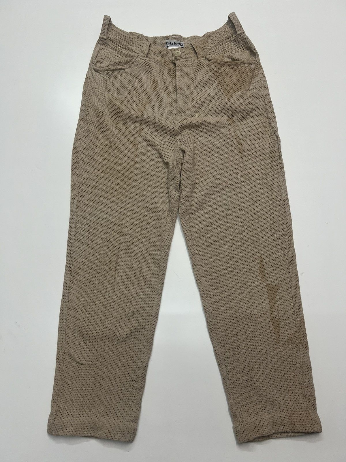 Issey Miyake ISSEY MIYAKE LINED MESH PANTS Size US 32 / EU 48 - 1 Thumbnail