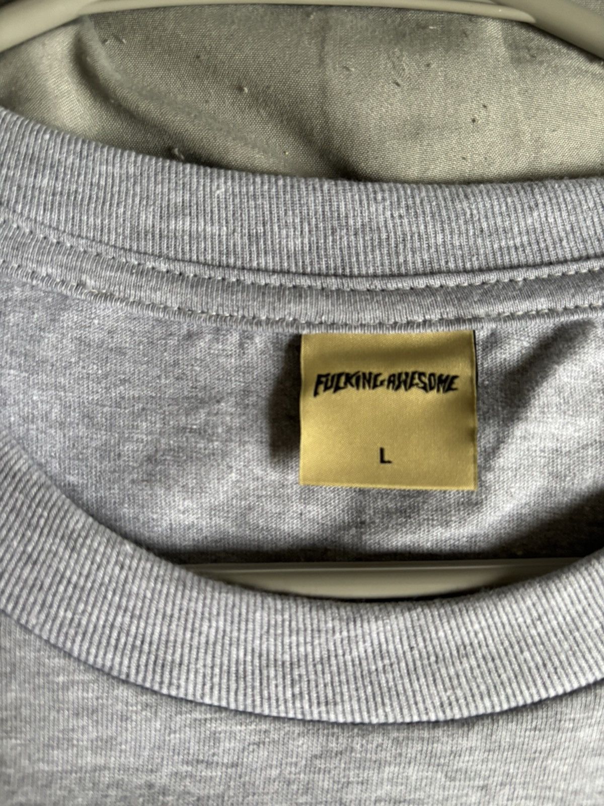 Fucking Awesome Gray Fucking Awesome t-shirt Size US L / EU 52-54 / 3 - 3 Thumbnail