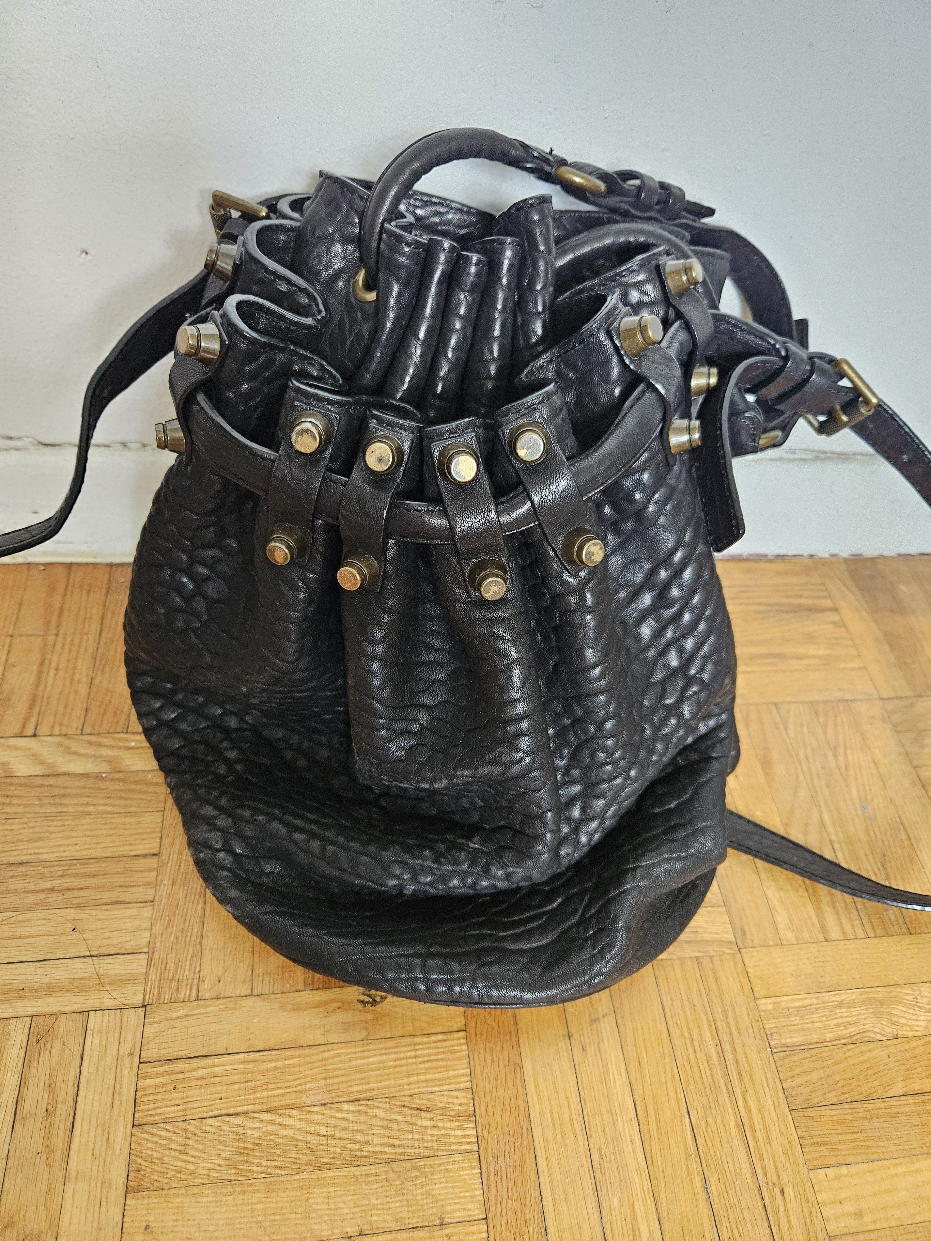 Diego studded bucket bag By Alexander Wang - www.hbleatherke.com