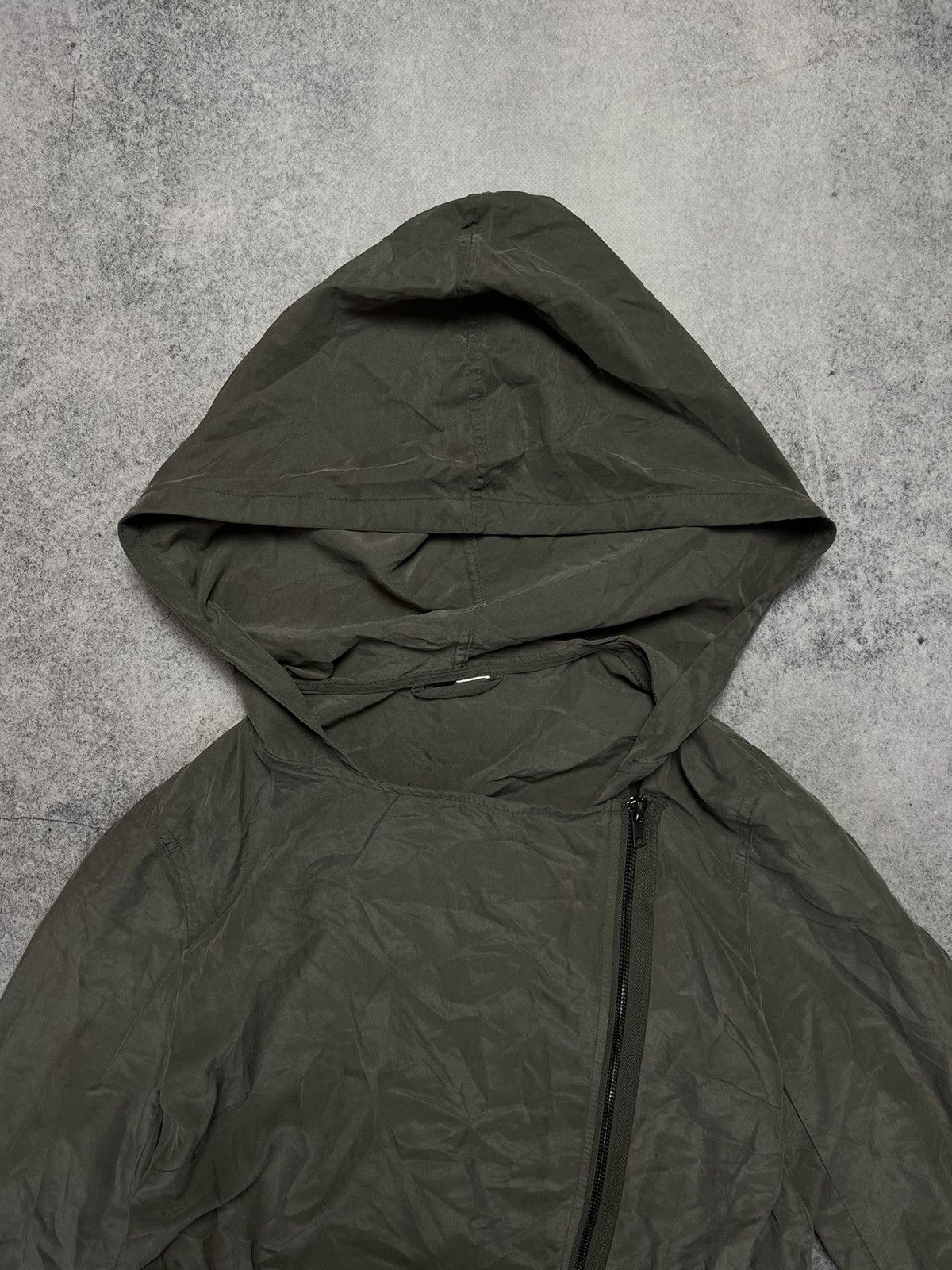If Six Was Nine Vintage Rick Owens Style Japanese Asymmetrical Trench Size L / US 10 / IT 46 - 4 Thumbnail