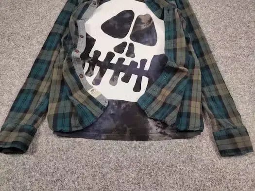 Flannel Vintage Flannel Shirt Checkered Travis Scott USA Y2K Style Size US L / EU 52-54 / 3 - 8 Thumbnail