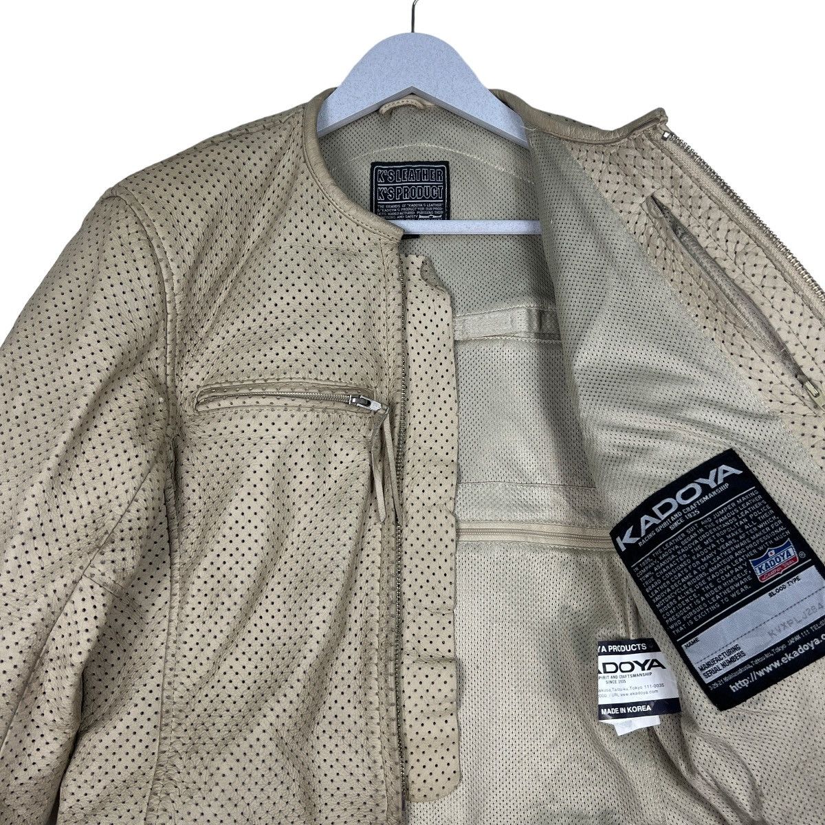 Kadoya 🔥 KADOYA K's LEATHER CUT OFF JACKET Size US M / EU 48-50 / 2 - 11 Thumbnail