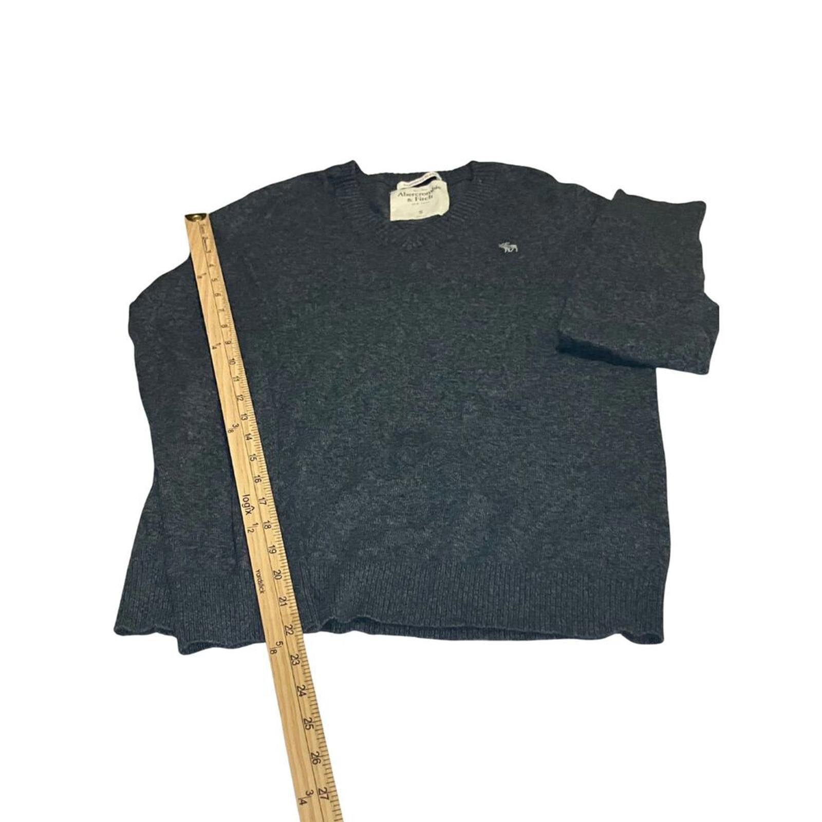 Abercrombie & Fitch Abercrombie & Fitch Charcoal Gray Cashmere Blend Size S Size US S / EU 44-46 / 1 - 5 Thumbnail
