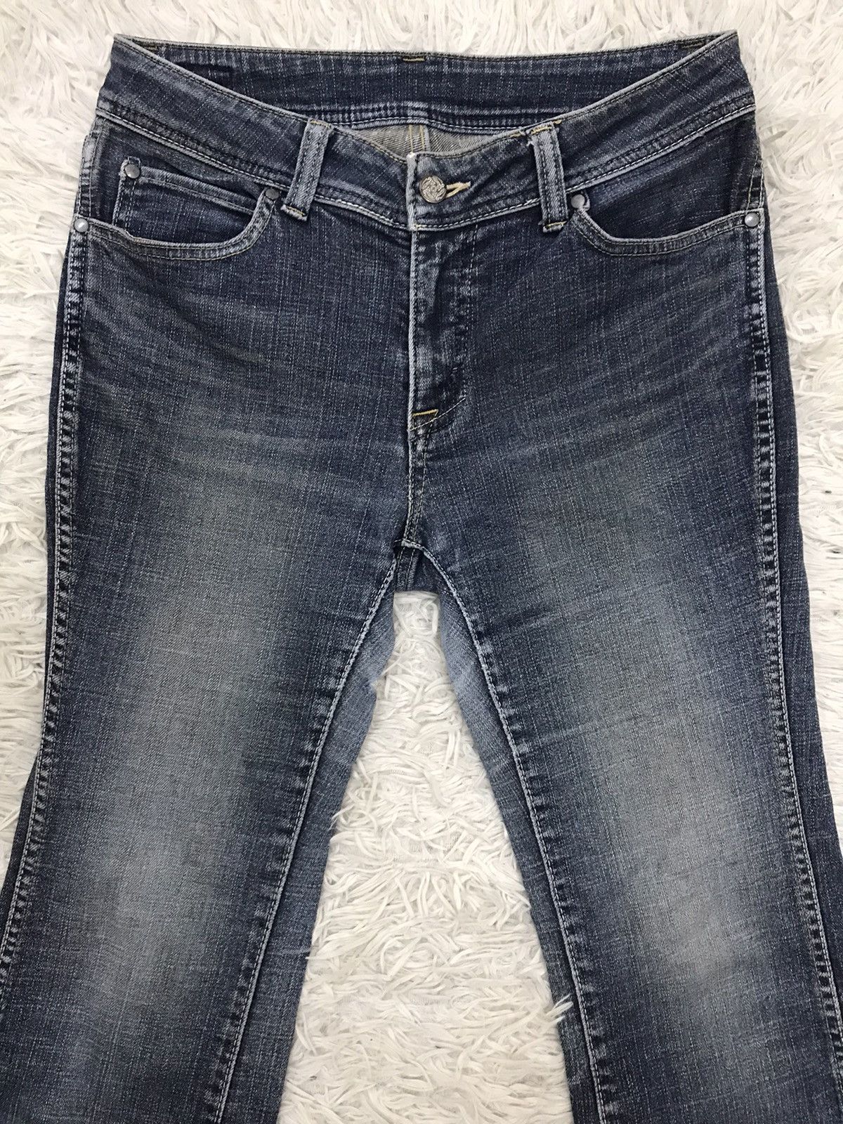 Japanese Brand Vintage Georgia Love Flare Denim Jeans Size US 28 / EU 44 - 3 Thumbnail
