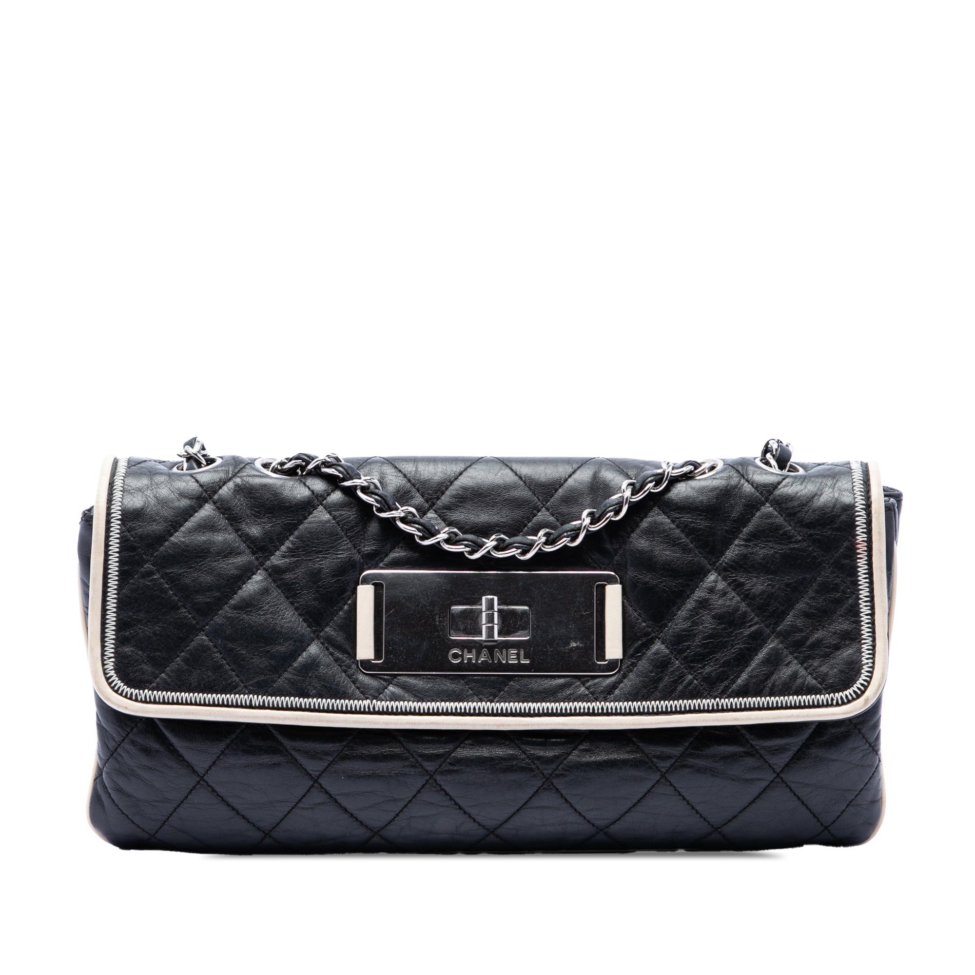 Chanel Quilted Lambskin East West Mademoiselle Flap Size ONE SIZE - 1 Thumbnail