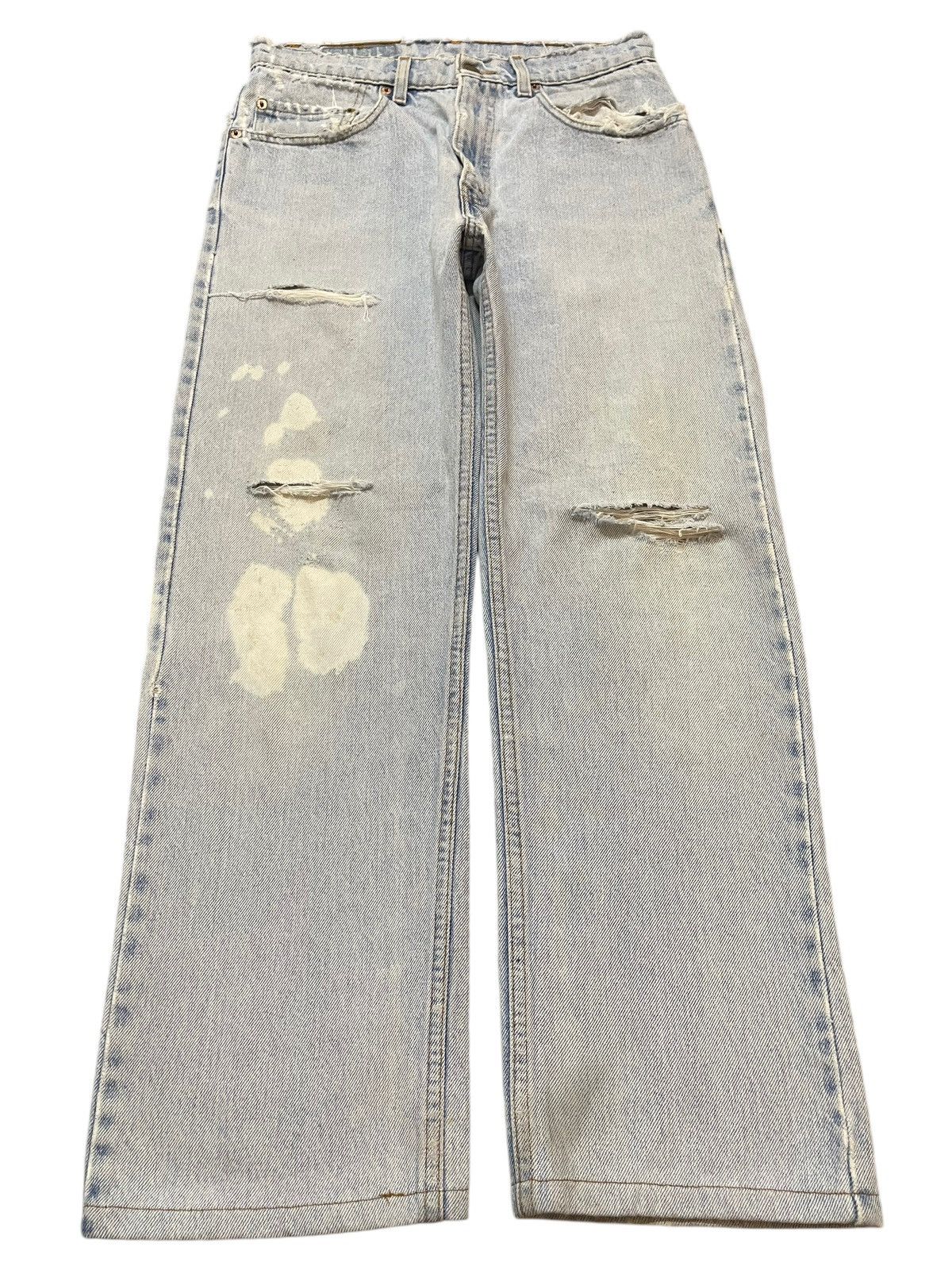 Levi's Vintage 80s Levis 505 Faded Wash Distressed Style Jeans Size US 30 / EU 46 - 1 Thumbnail