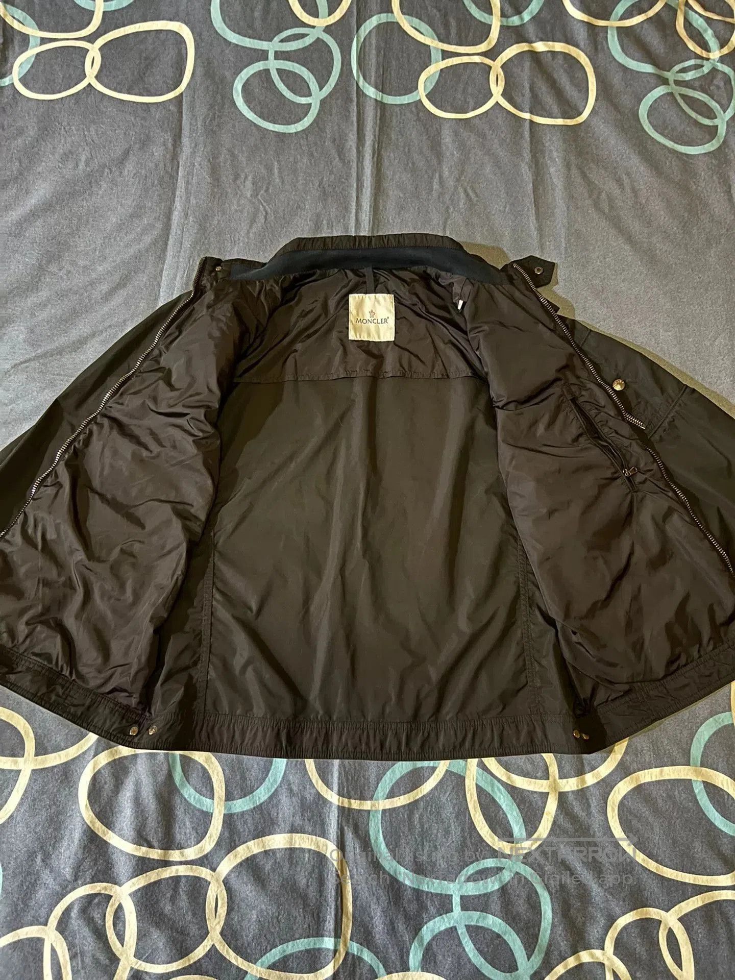 Moncler Moncler Zip Rivet Biker Jacket. Size US XL / EU 56 / 4 - 5 Thumbnail