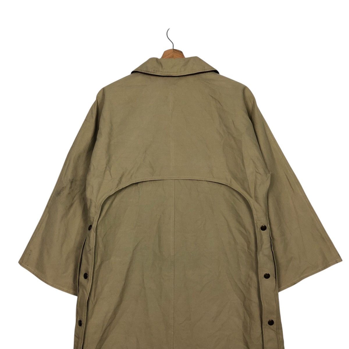 Geoffrey B. Small 📌Rich Brown Vintage Long Jacket Geoffrey Beene Size US M / EU 48-50 / 2 - 11 Thumbnail