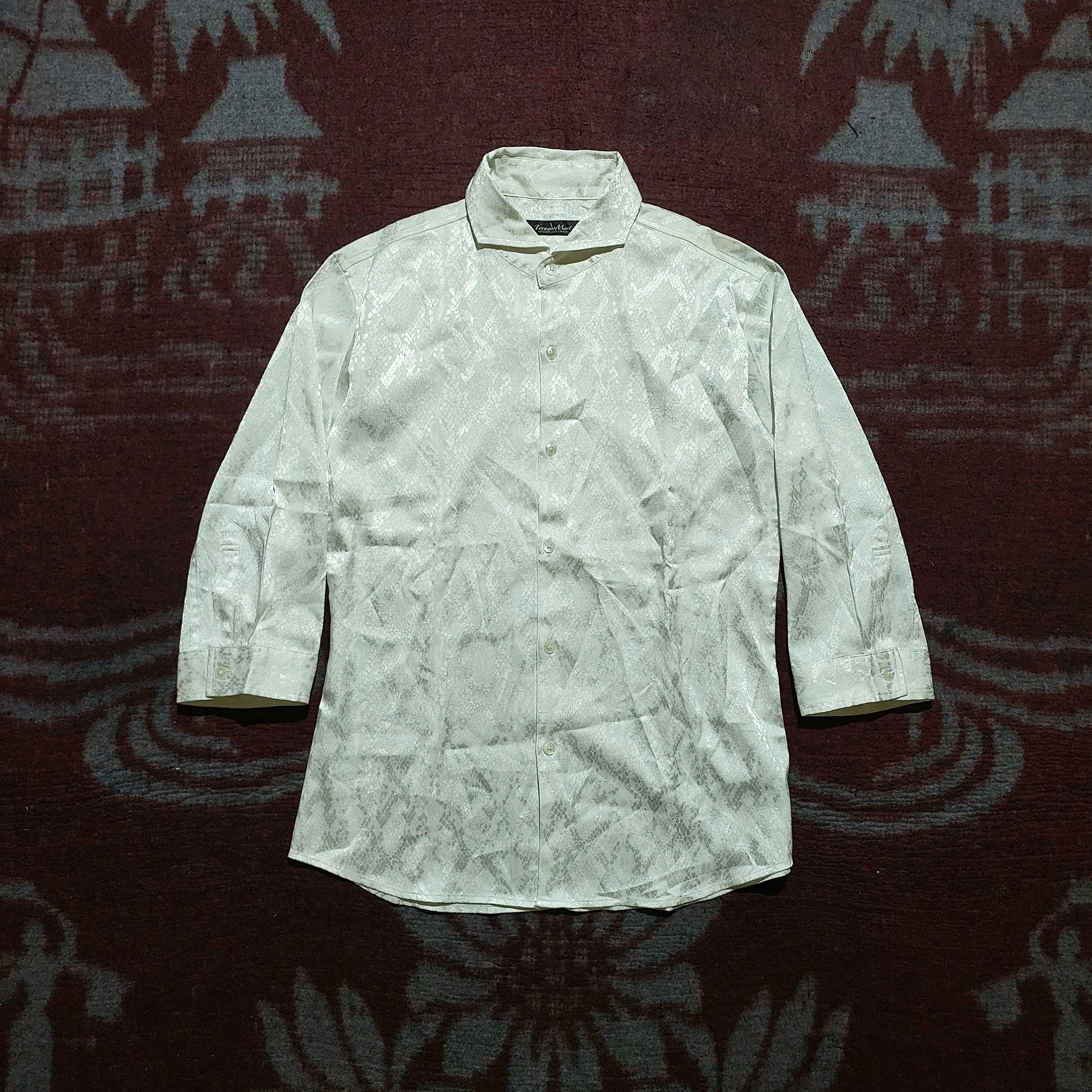 Tornado Mart Japan Snake Skin Pattern L/s Shirt