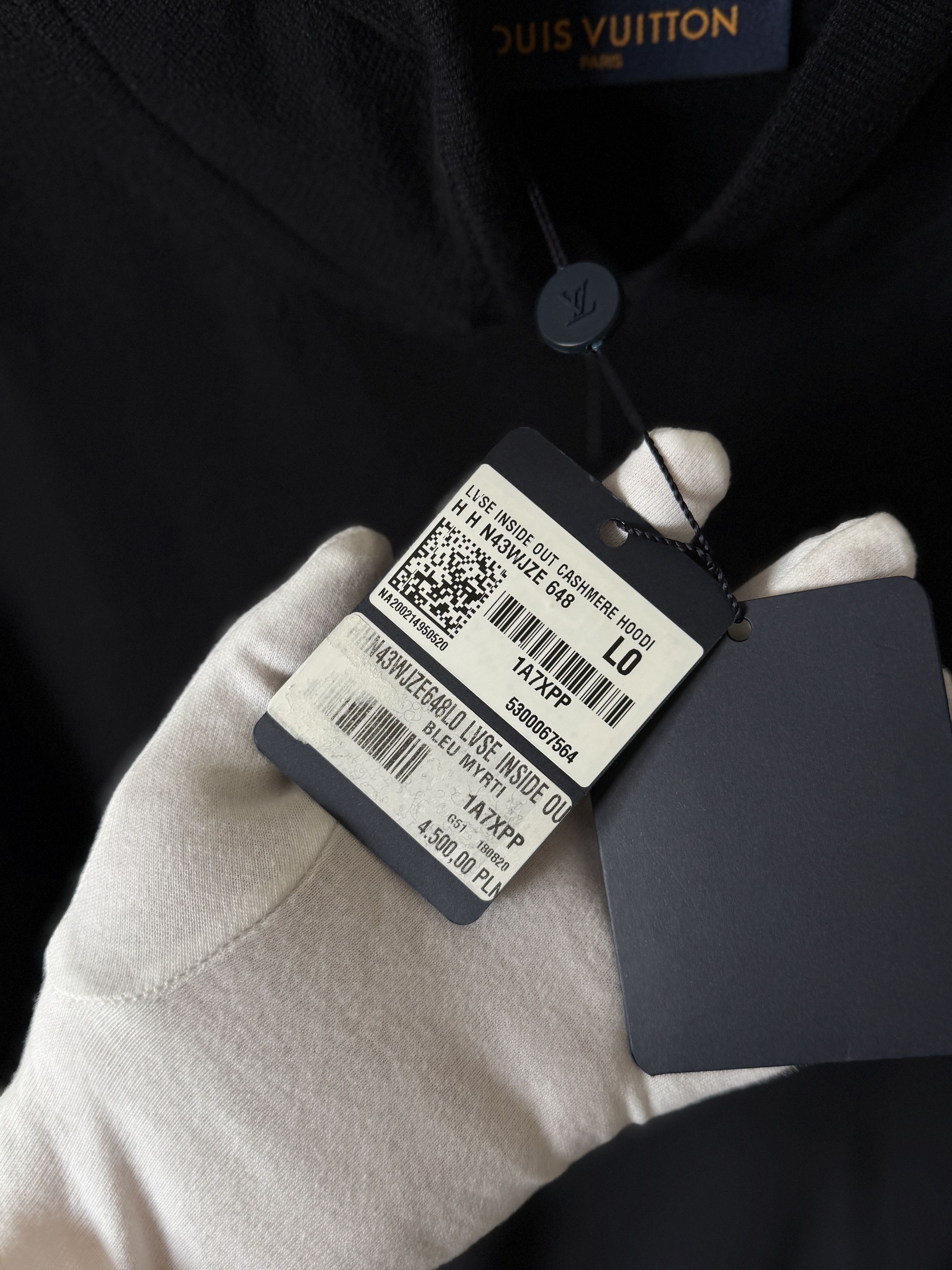 Louis Vuitton Louis Vuitton INSIDE OUT Cashmere Hoodi Size US L / EU 52-54 / 3 - 6 Thumbnail