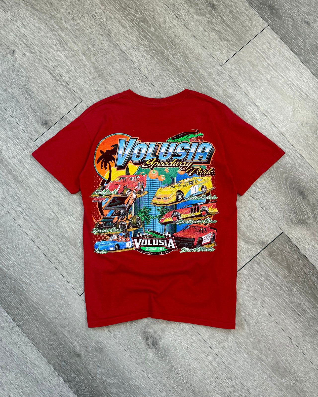 Vintage Vintage Volusia Speedway Park Florida T-Shirt - Size Small Size US S / EU 44-46 / 1 - 1 Thumbnail