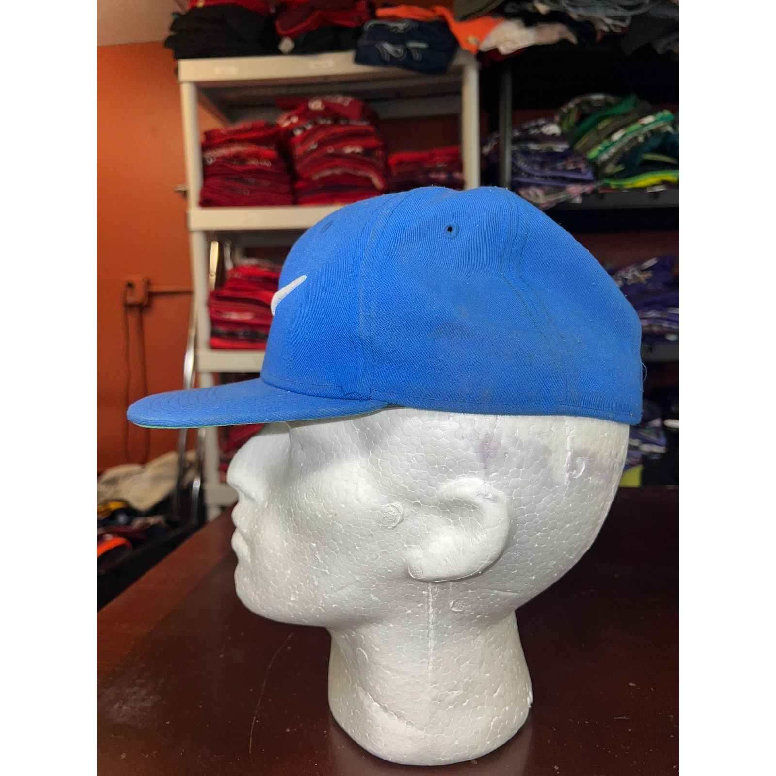 Nike Nike Blue Snapback Pro Dri Fit Baseball Royal Blue Snapback Size ONE SIZE - 3 Thumbnail