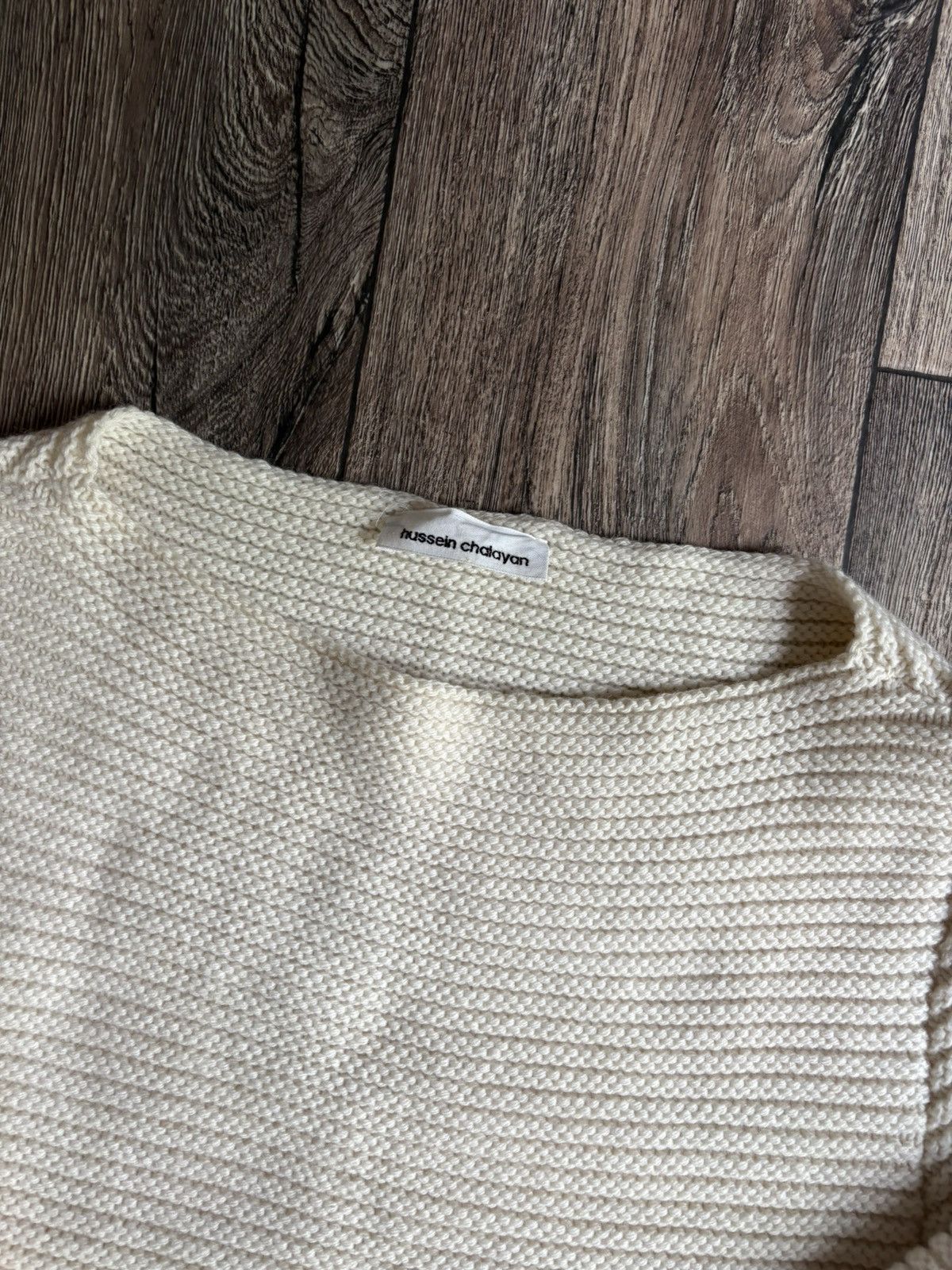 Hussein Chalayan Hussein Chalayan Wool Cashmere Knit Sweater Archival Piece Size S / US 4 / IT 40 - 6 Thumbnail