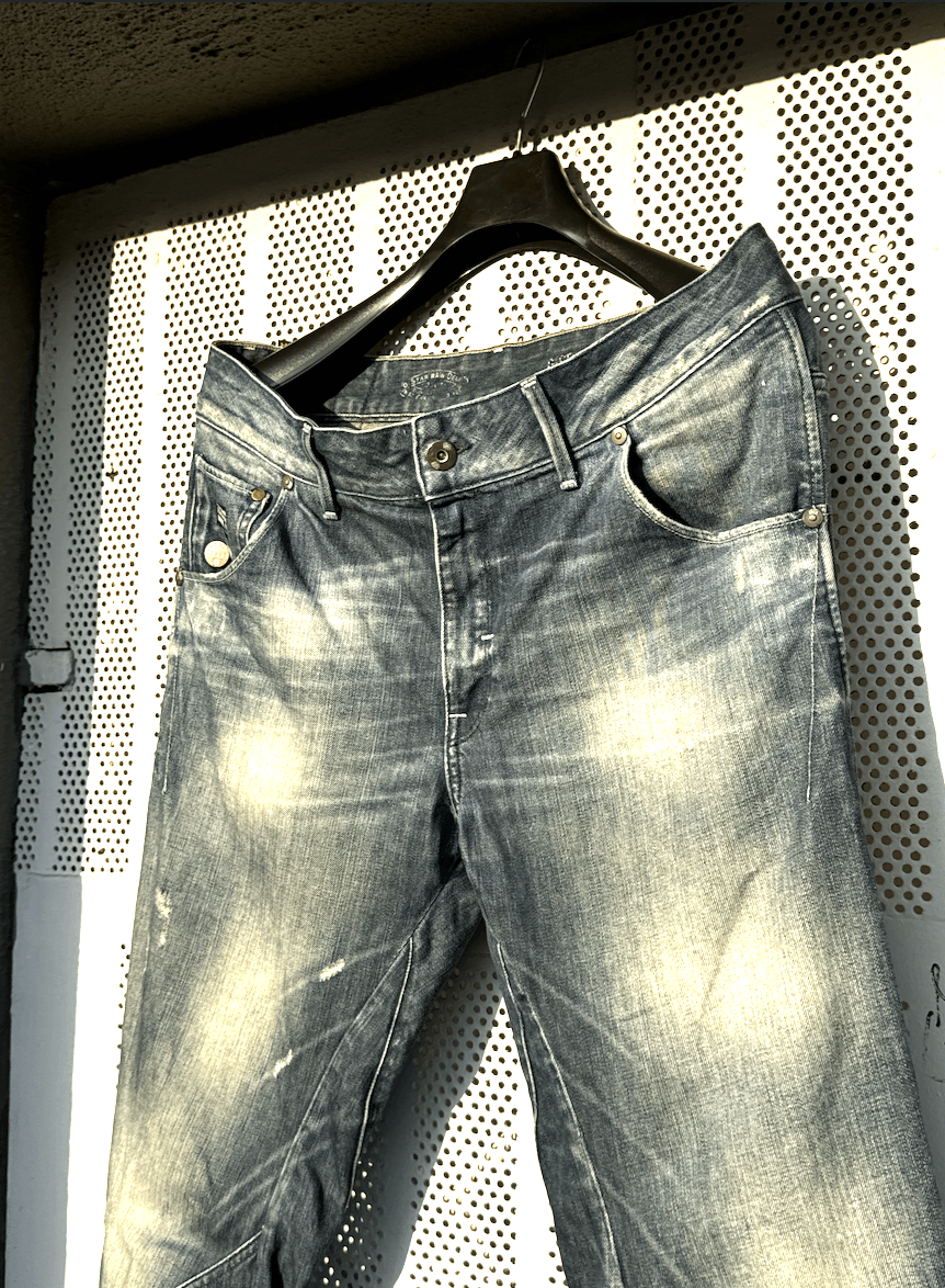 G-Star G Star Raw GS01 Vintage Men’s Jeans 3D Size US 34 / EU 50 - 3 Thumbnail