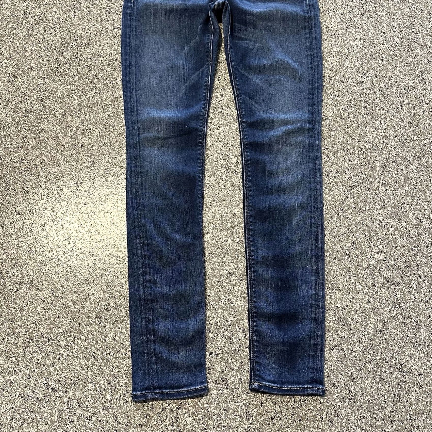 Hudson Hudson Jeans Womens 24x28 Nico Mid Rise Dark Wash Denim Stretch Size 42" / US 20 - 3 Thumbnail