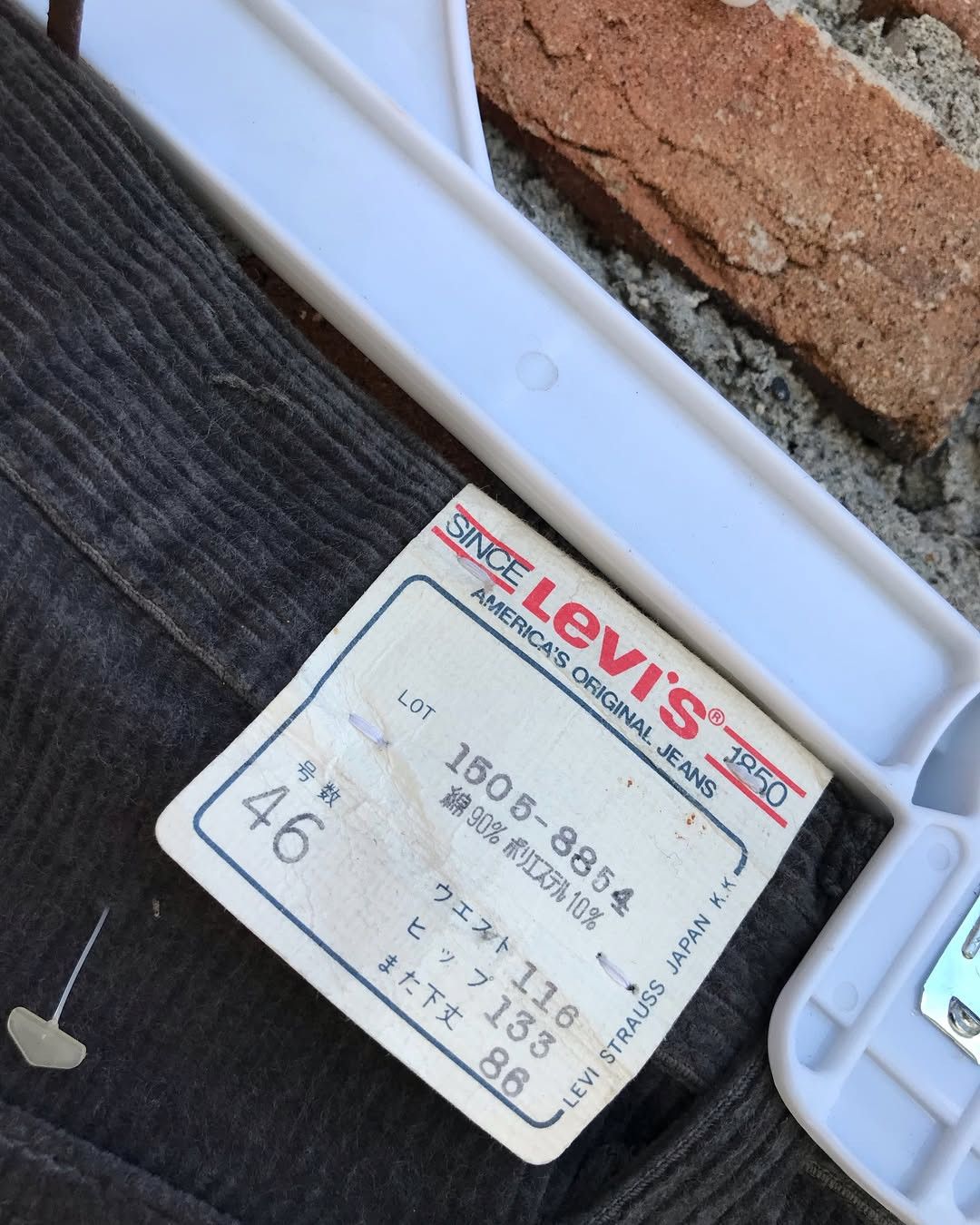 Levi's Very rare Levis big size waist 46 inch Corduroy pants Size US 44 / EU 60 - 5 Thumbnail