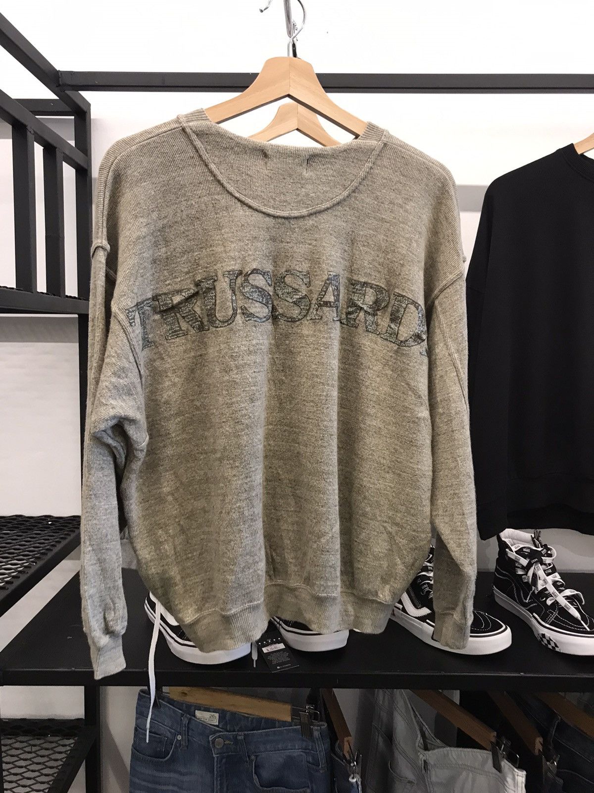 image of Trussardi Sweatshirt Unisex in Brown, Women's (Size Medium)