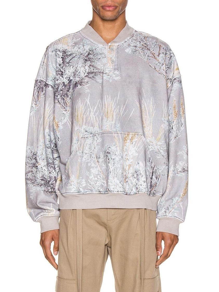 Fear of God Fear of God Henley Sweatshirt Long Sleeve T-shirt Size L Size US L / EU 52-54 / 3 - 1 Thumbnail