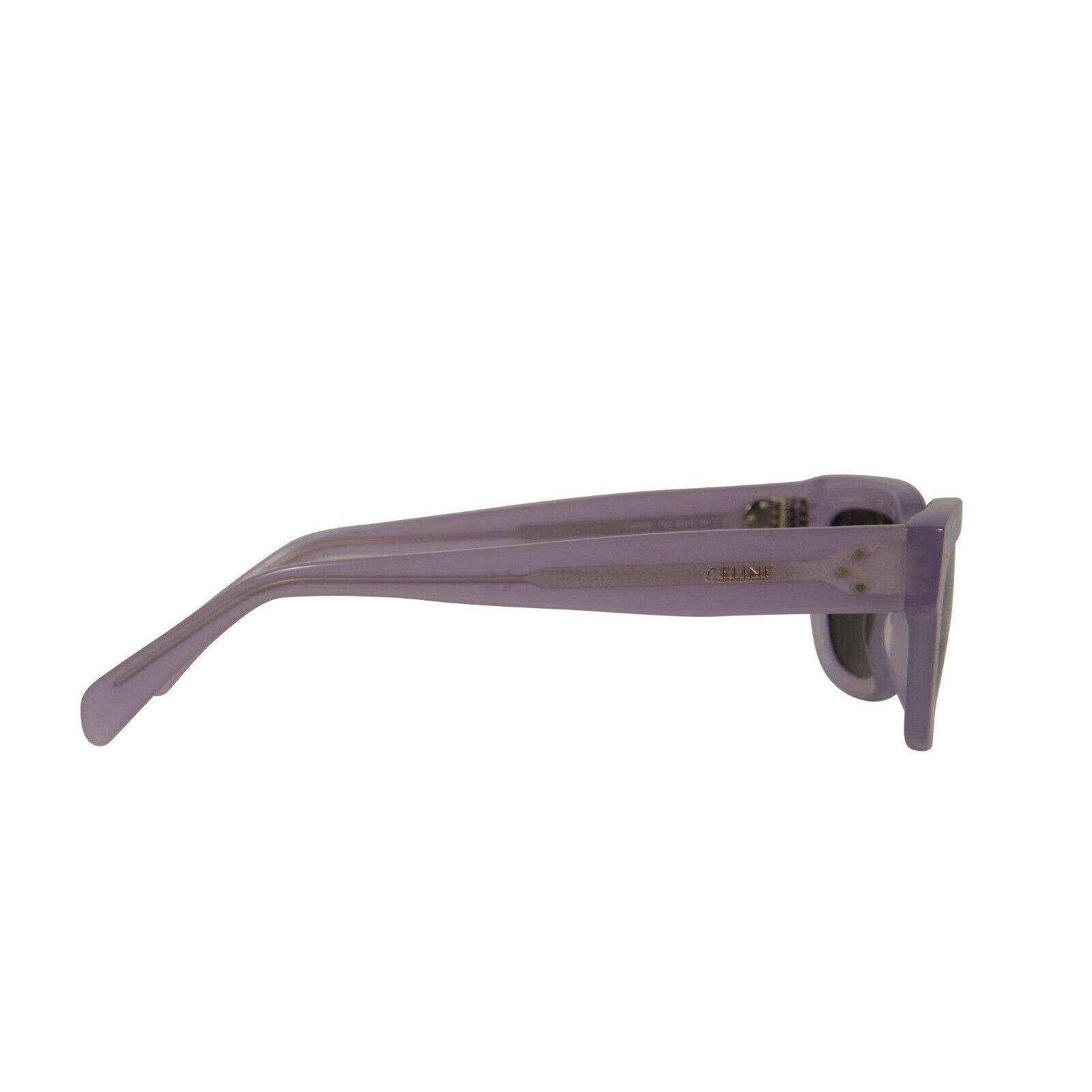 Celine CL401921 Sunglasses Purple Translucent Acetate - 02337 Size ONE SIZE - 3 Thumbnail