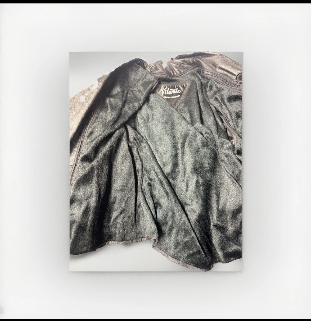 Other 90s Vilanto Vintage BlackLeatherDouble-BreastedBelted Trench Size US XL / EU 56 / 4 - 9 Thumbnail