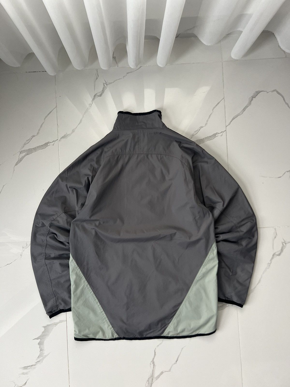 Nike × Vintage 90's NIKE RETRO RARE Y2K SWOOSH LOGO TRACK JACKET Size US M / EU 48-50 / 2 - 6 Thumbnail