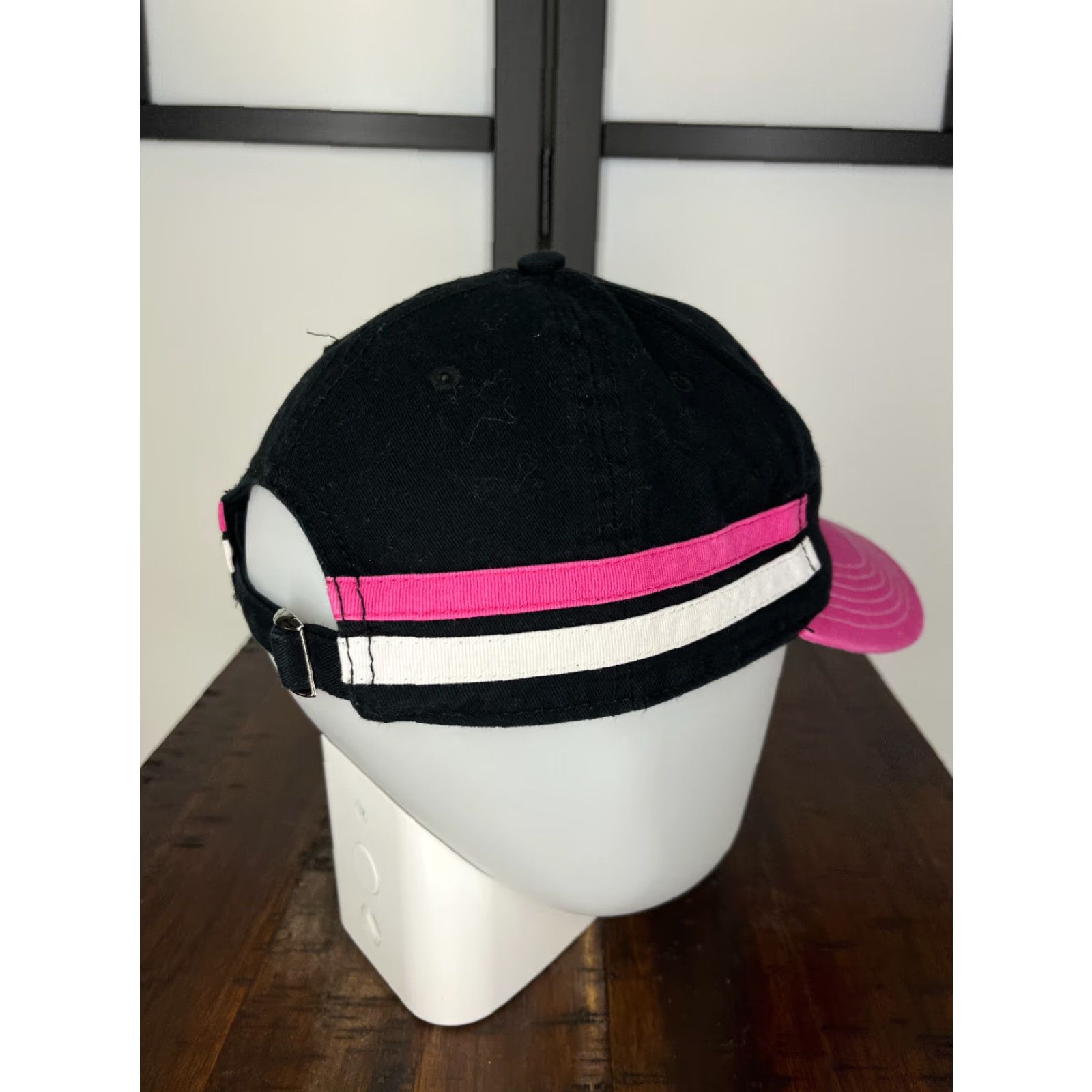 Hope Susan G. Komen Hat Baseball Cap Unisex Adults One Size Pink Cotton Twill Embroidered Adjustable Strap Back 90s Cancer Awareness Logo Size ONE SIZE - 7 Thumbnail