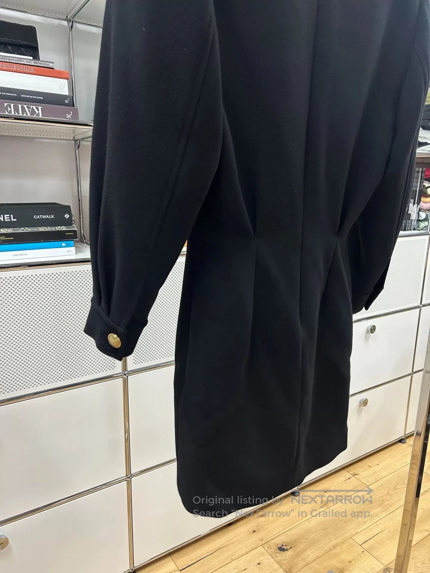 Saint Laurent Paris Saint Laurent Black V. Size S / US 4 / IT 40 - 5 Thumbnail
