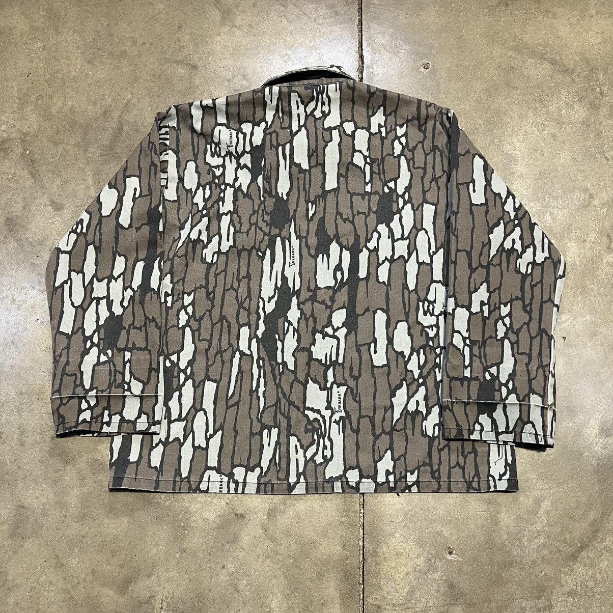 Vintage Vintage Camo Military Field Jacket Fatigue Hunting Trebark Size US XL / EU 56 / 4 - 7 Thumbnail