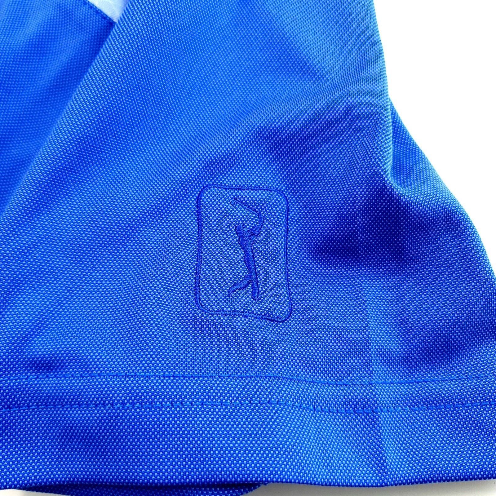 PGA Tour PGA Tour Medium Blue Purple Striped Collared Polo Shirt Size US M / EU 48-50 / 2 - 8 Thumbnail