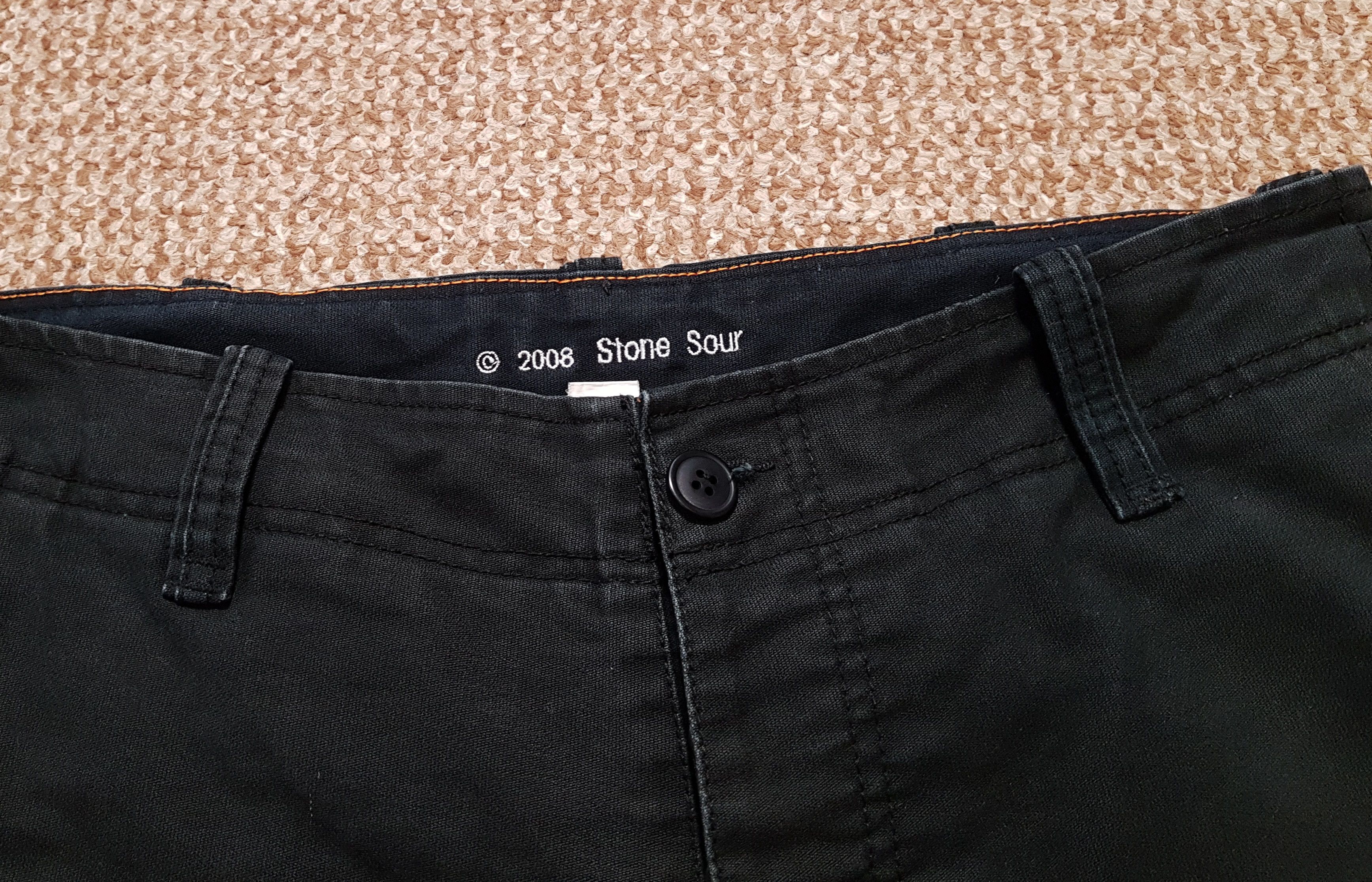 Band Tees Vintage Stone Sour Cargo Shorts Slipknot Rock Band 2008 sz S Size US 30 / EU 46 - 7 Thumbnail