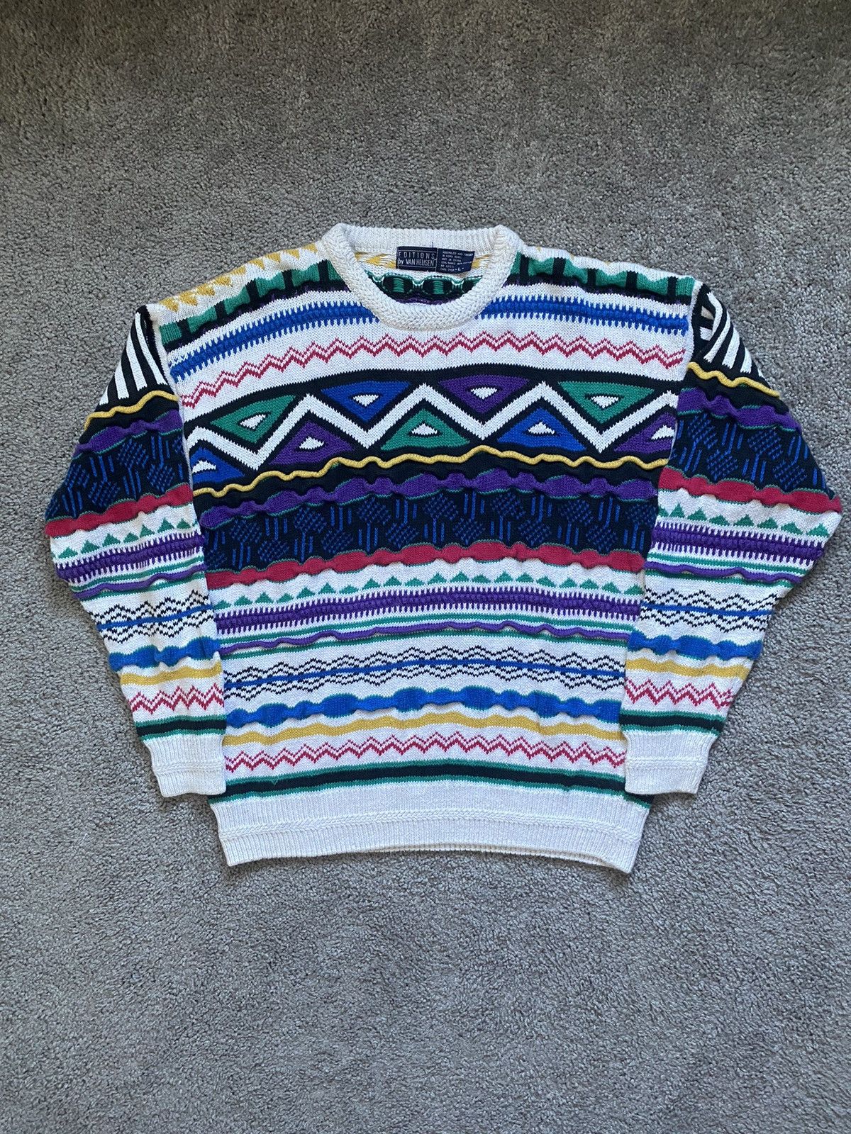 Coogi × Vintage Vintage Coogi Style Sweater Size US L / EU 52-54 / 3 - 1 Thumbnail