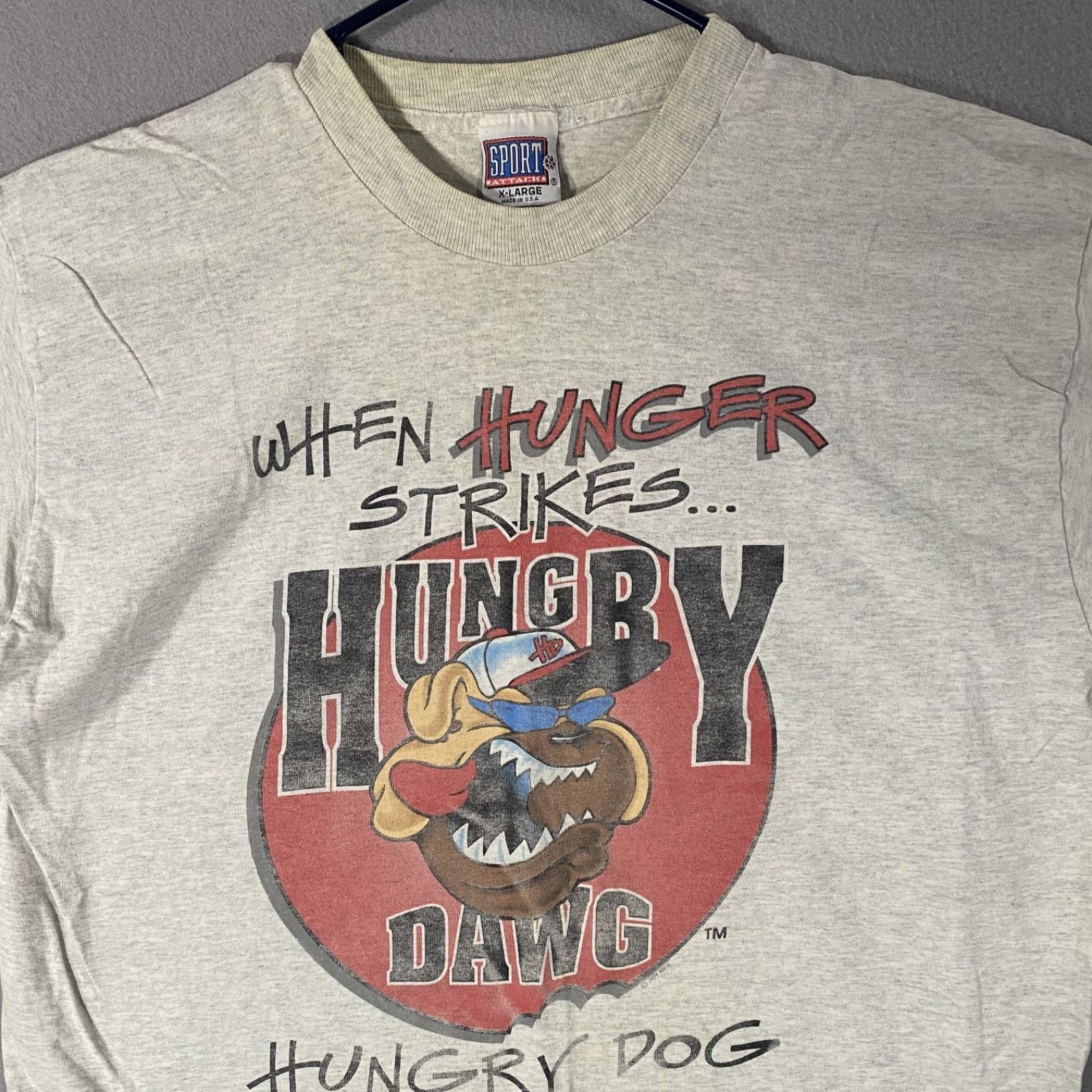 Other Vintage Hungry Dawg Dog Bites T Shirt USA Made Size XL *Read Size US XL / EU 56 / 4 - 2 Thumbnail