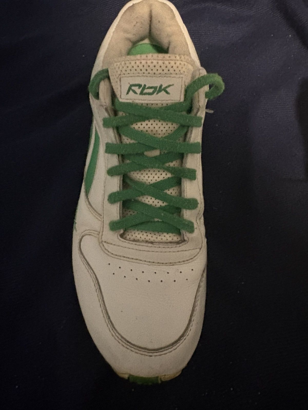 Reebok Reebok RBK RB 512 FLU White Green Men's Low Top Sneakers Size US 8.5 / EU 41-42 - 13 Thumbnail