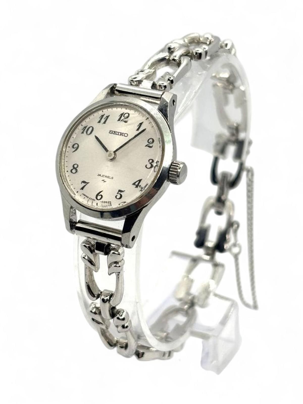 Seiko Seiko - Women's Silver Chain Link Watch Size ONE SIZE - 1 Thumbnail