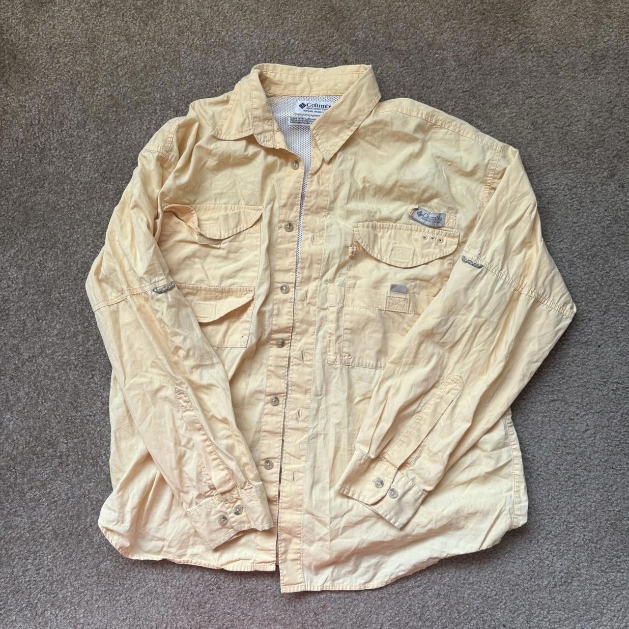 Designer Yellow Columbia Lightweight Jacket Size S / US 4 / IT 40 - 2 Thumbnail