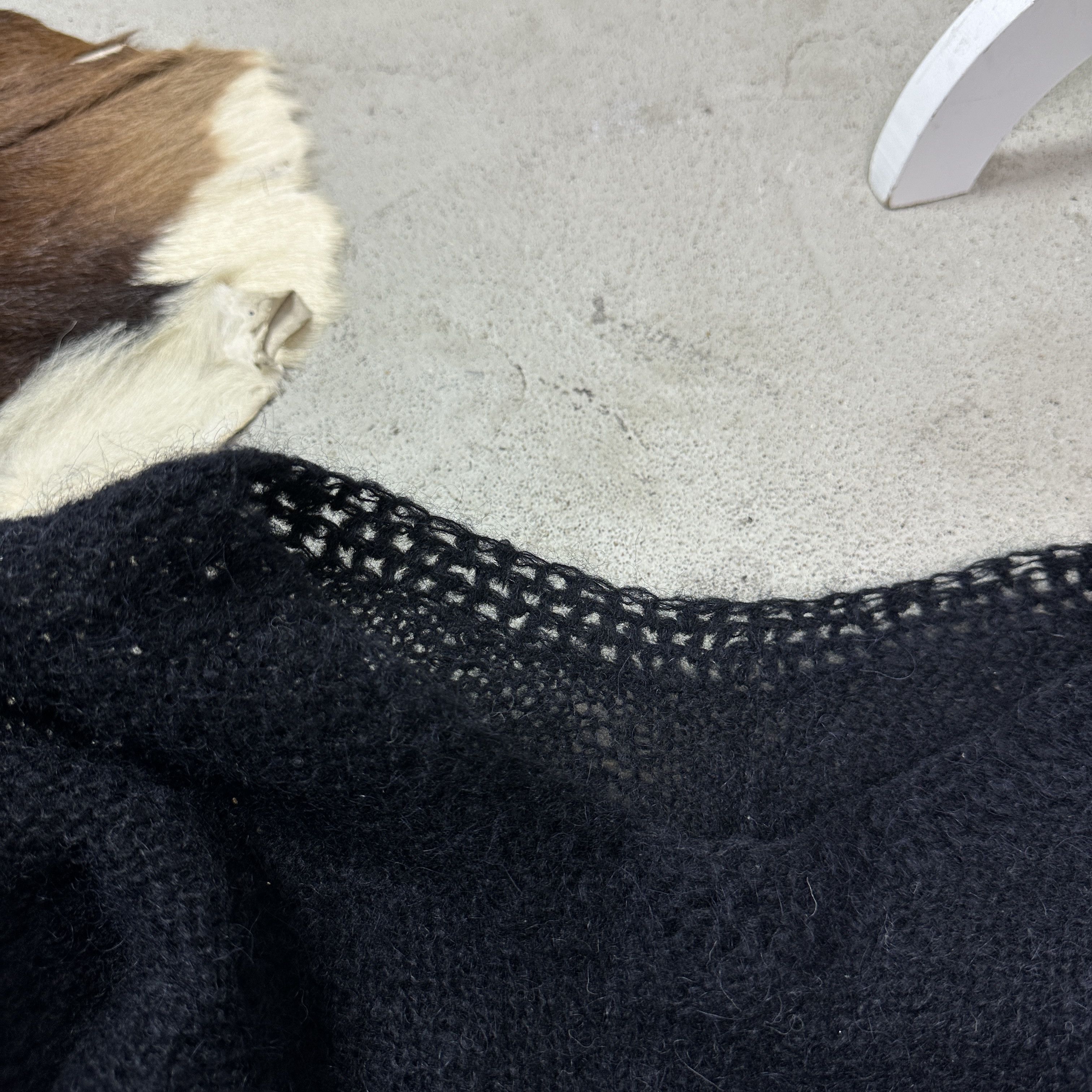 Vintage Vintage Oversize Loose Knit Mohair Grunge Sweater Y2K Size M / US 6-8 / IT 42-44 - 3 Thumbnail