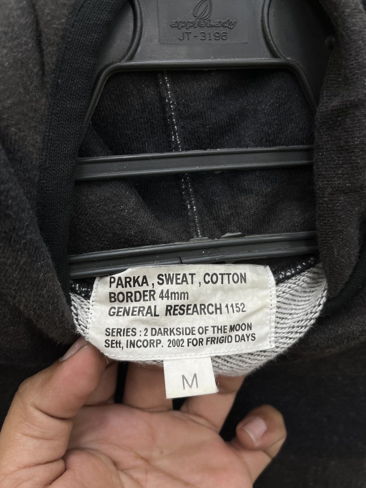 General Research 🔥🔥🔥ARCHIVE VINTAGE GENERAL RESEARCH PARKA SWEAT COTTON Size US M / EU 48-50 / 2 - 15 Thumbnail