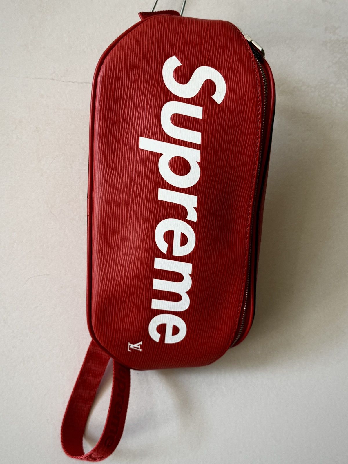 Louis Vuitton × Supreme Louis Vuitton - Supreme - AW17 - Epi Red Bum Bag Size ONE SIZE - 4 Thumbnail