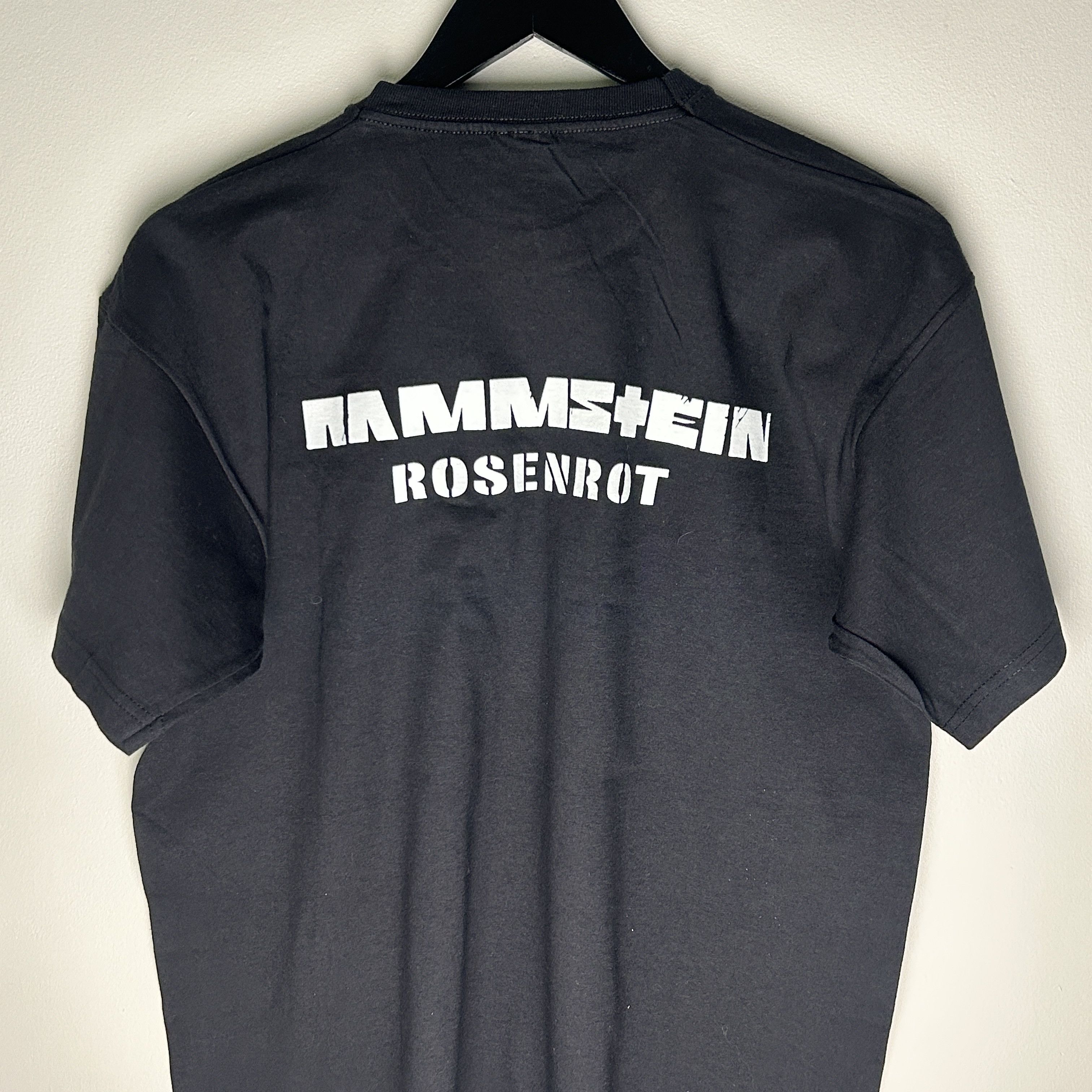 Band Tees Vintage Rammstein Rosenrot 2005 Band T-shirt Size US L / EU 52-54 / 3 - 4 Thumbnail