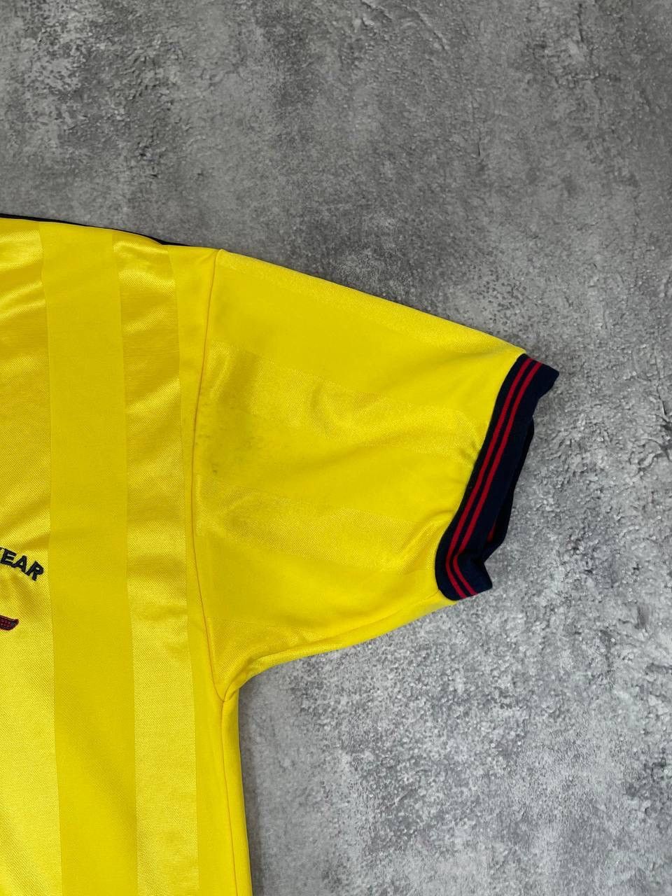 Other Arsenal Heritage Men Away Football Jersey JVC 1985 Yellow Size US M / EU 48-50 / 2 - 3 Thumbnail