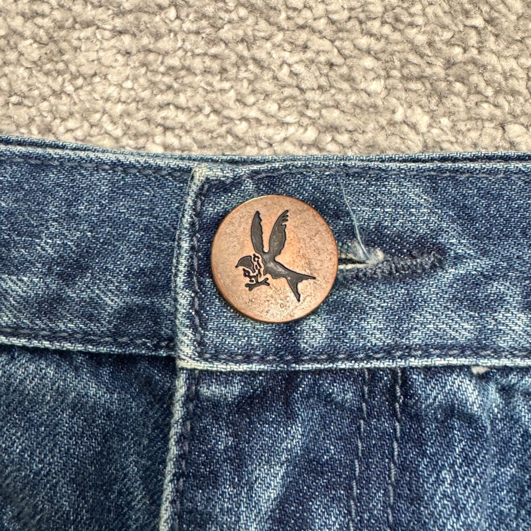 Vintage One Teaspoon Jeans Boyfriend Distressed Denim Womens 26 Blue 5-Pocket Regular 100% Cotton City Outdoor Streetwear Vintage No Environment? Size 26" / US 2 / IT 38 - 3 Thumbnail