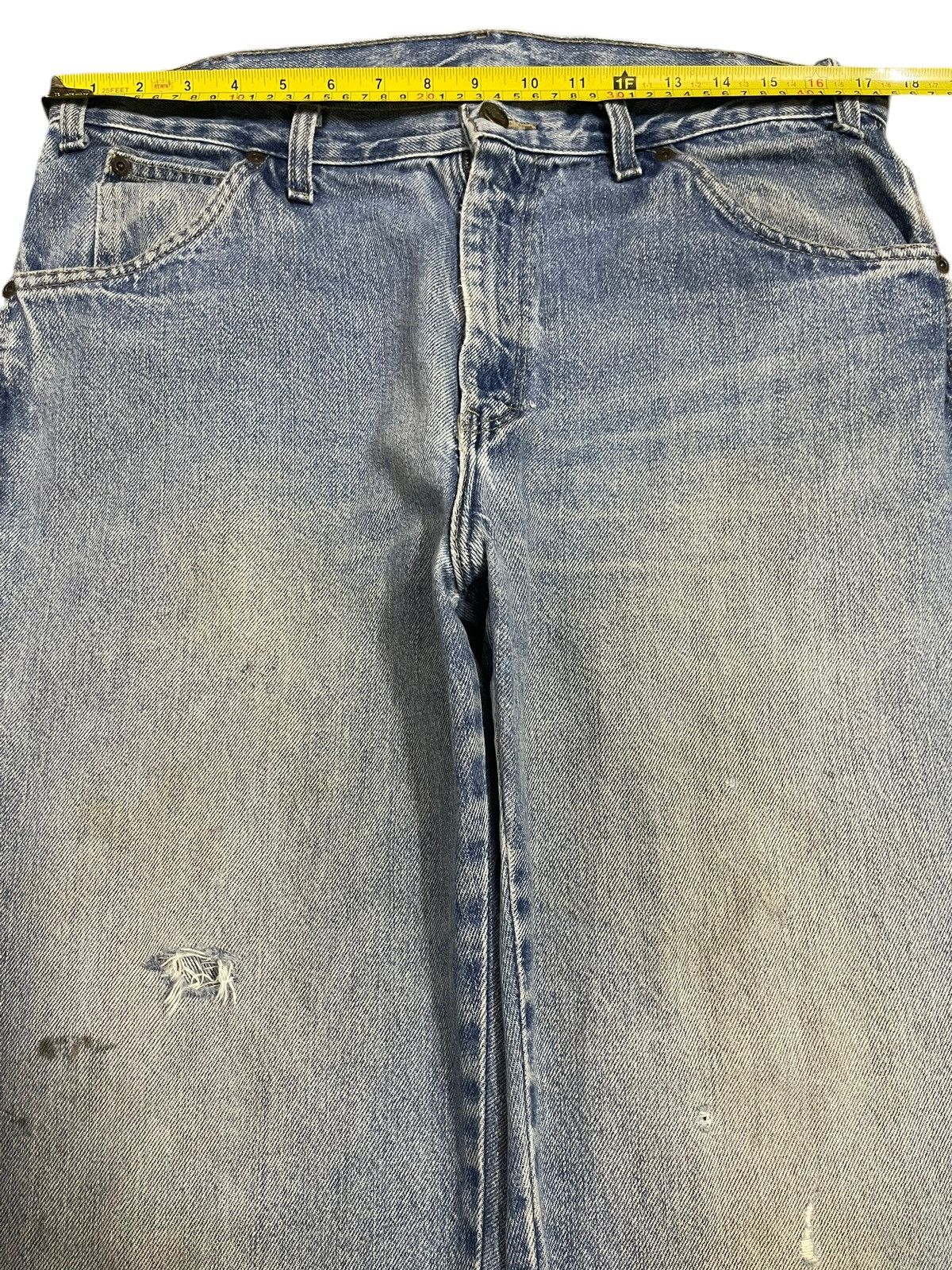 Dickies Vintage Dickies Blue Faded Wash Carpenter Loose Jeans Size US 34 / EU 50 - 11 Thumbnail